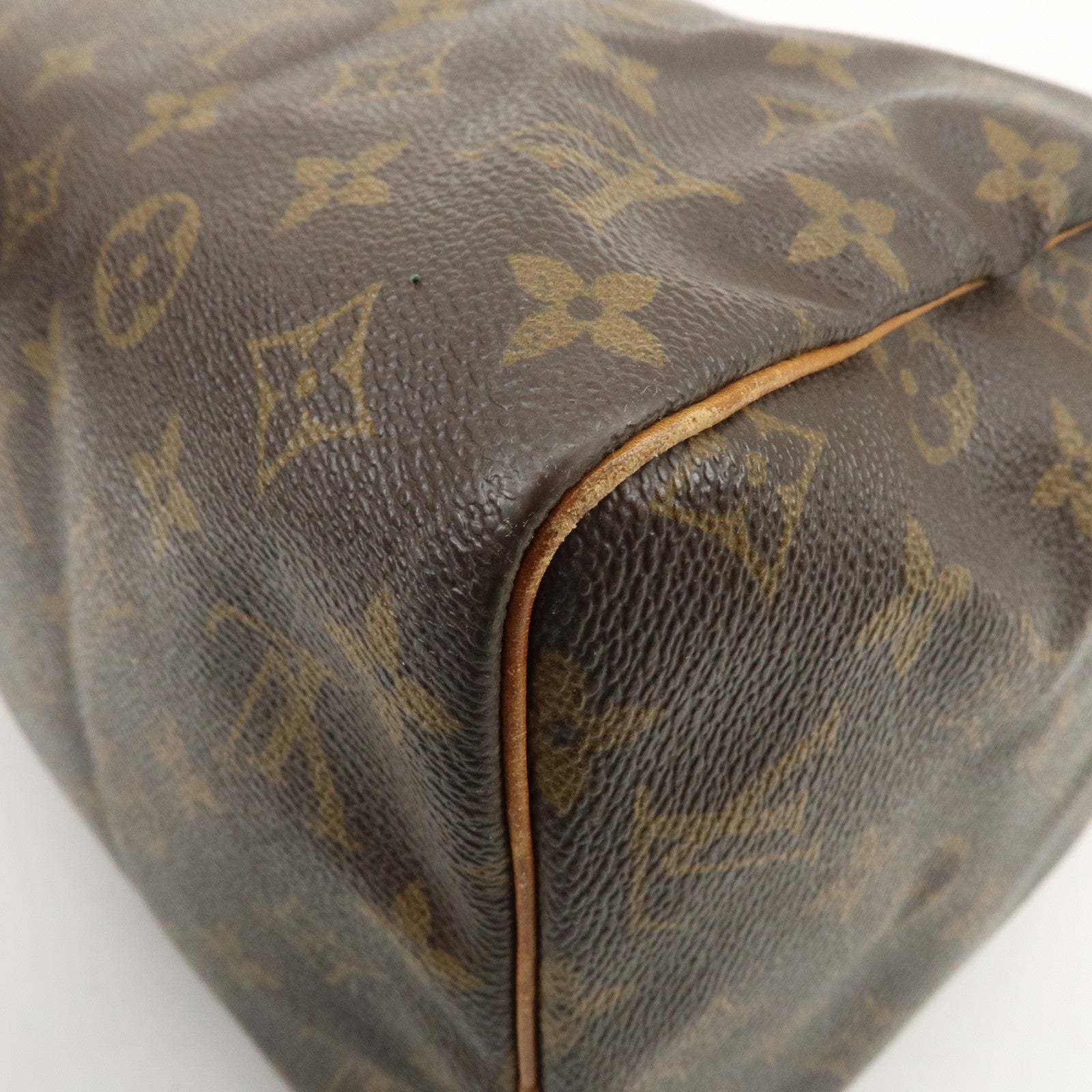 Louis Vuitton Monogram Speedy 30 Boston Bag Hand Bag Brown M41526