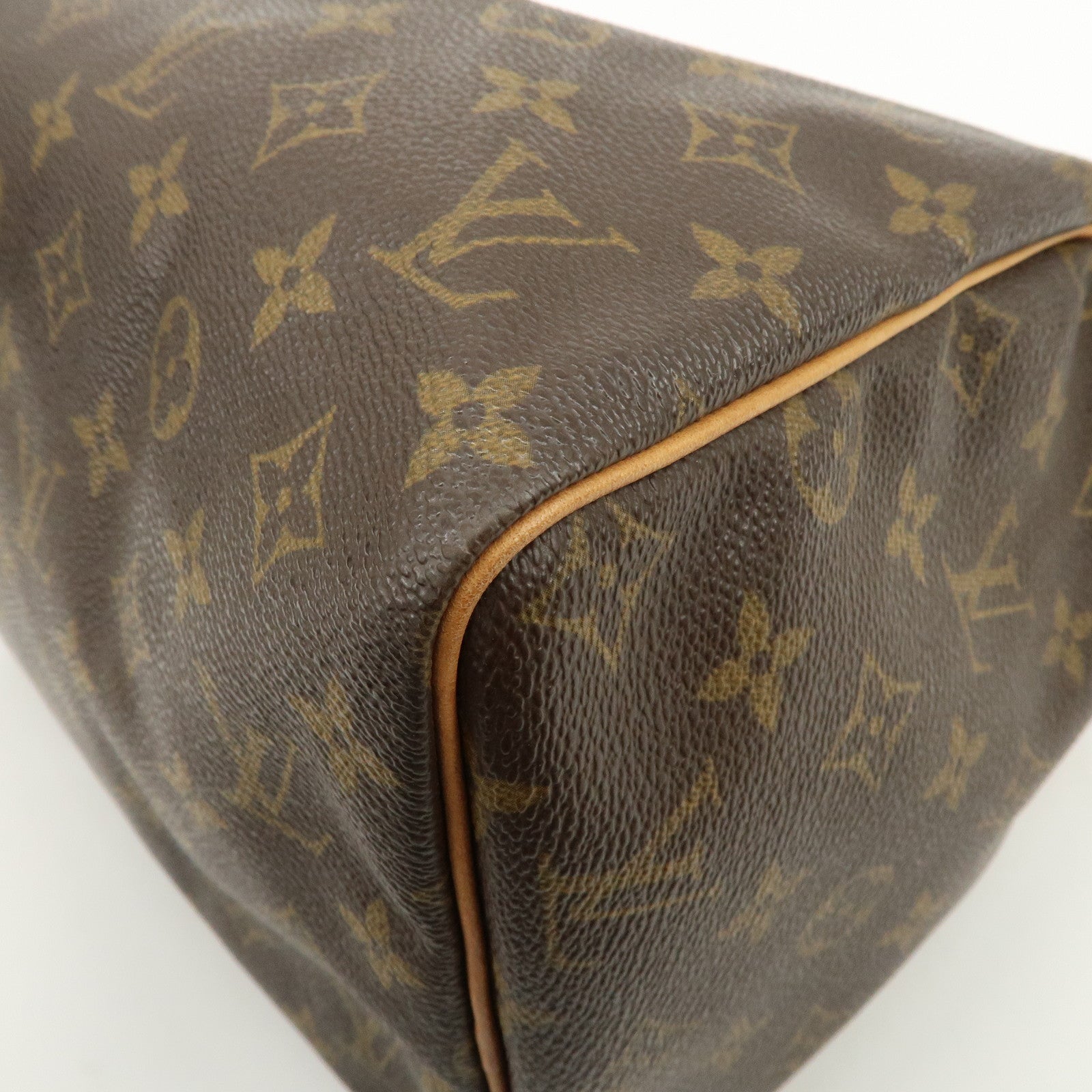 Louis Vuitton Monogram Speedy 30 Boston Bag Hand Bag Brown M41526