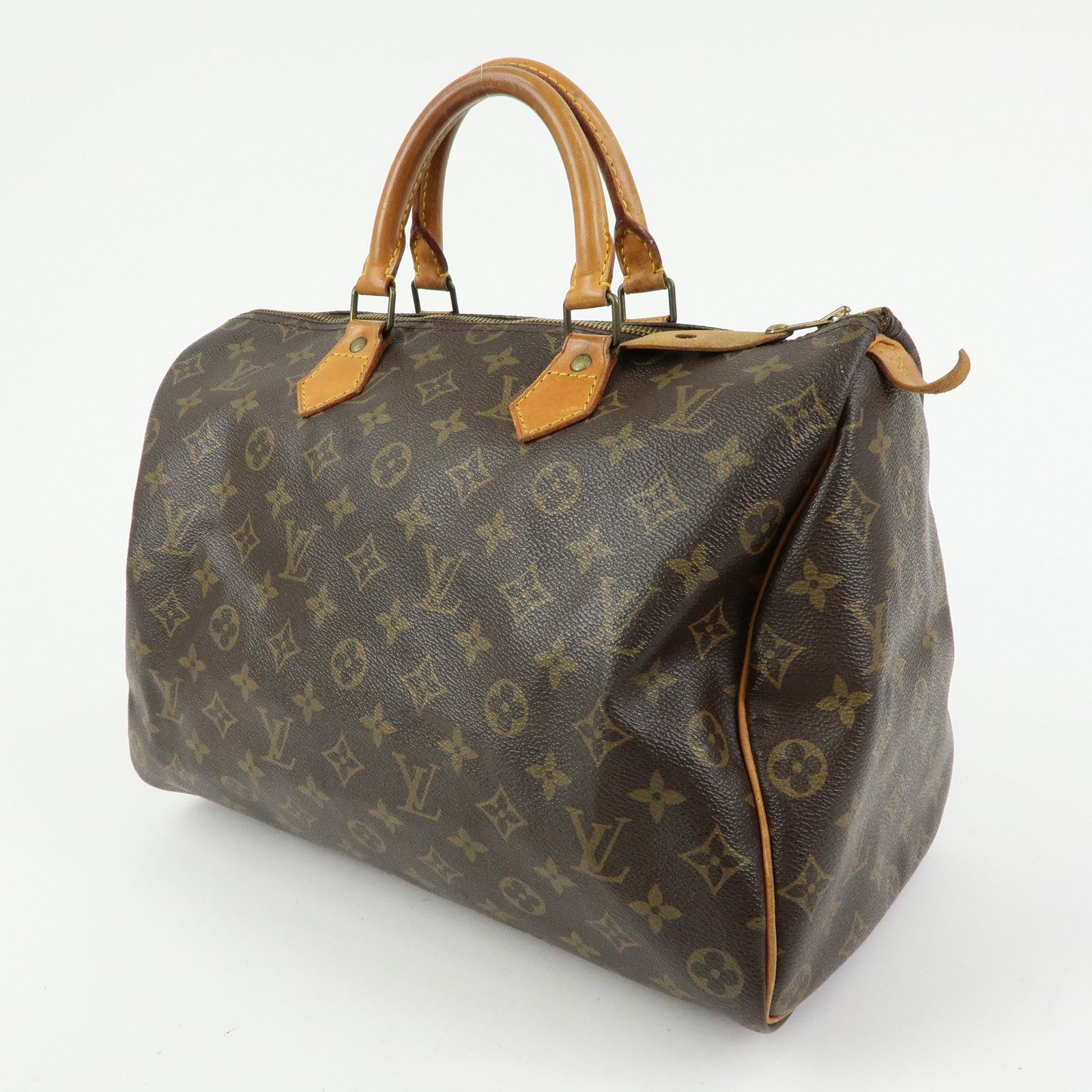 Louis Vuitton Monogram Speedy 35 Boston Bag Hand Bag M41524