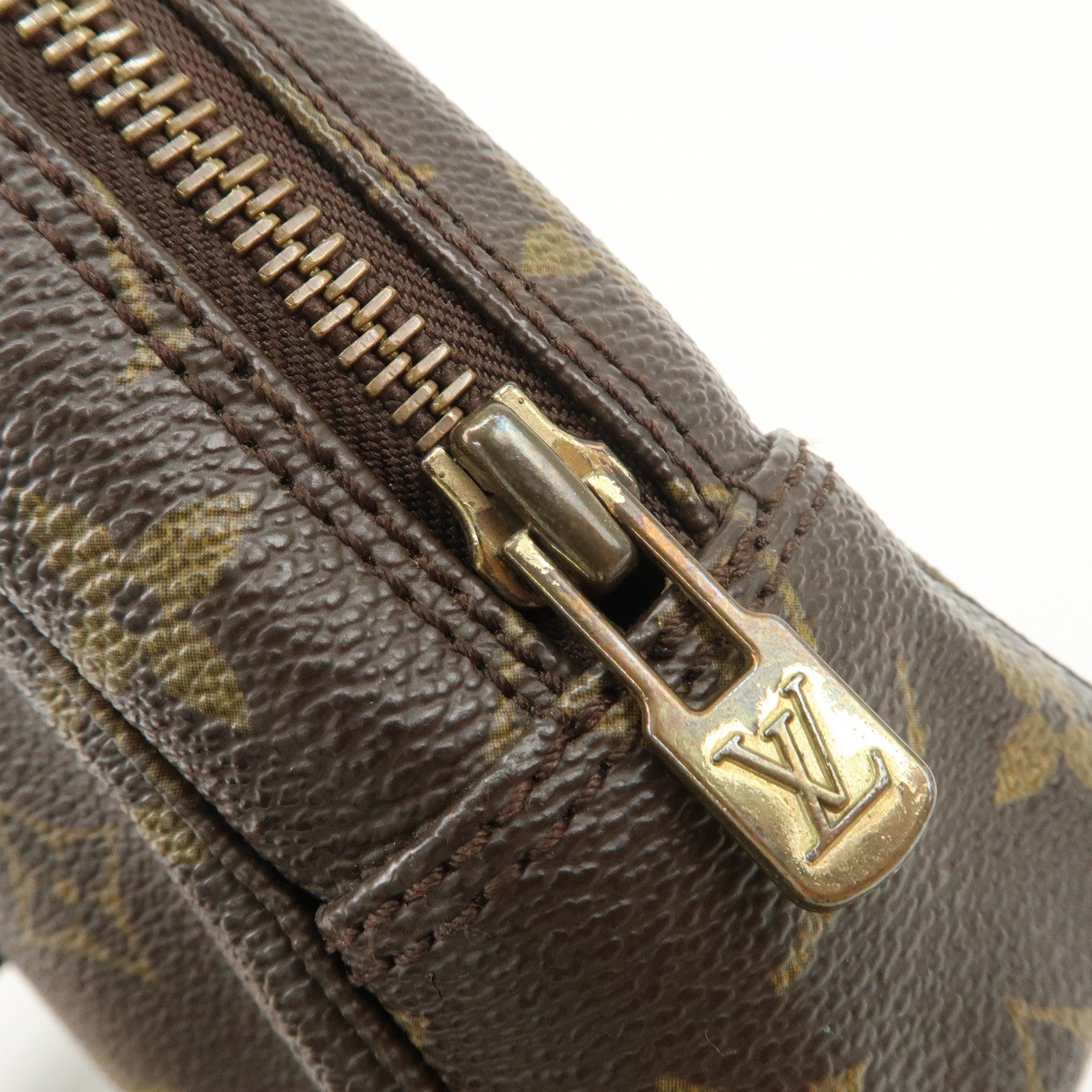 Louis Vuitton Monogram Trousse Toilette 23 Pouch Brown M47524