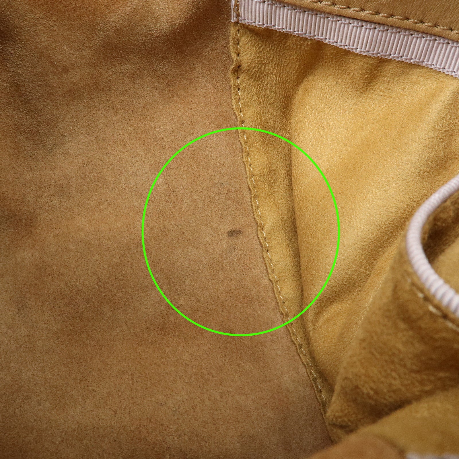 JIMMY CHOO Leather Shoulder Bag Hand Bag Beige Gold Hardware