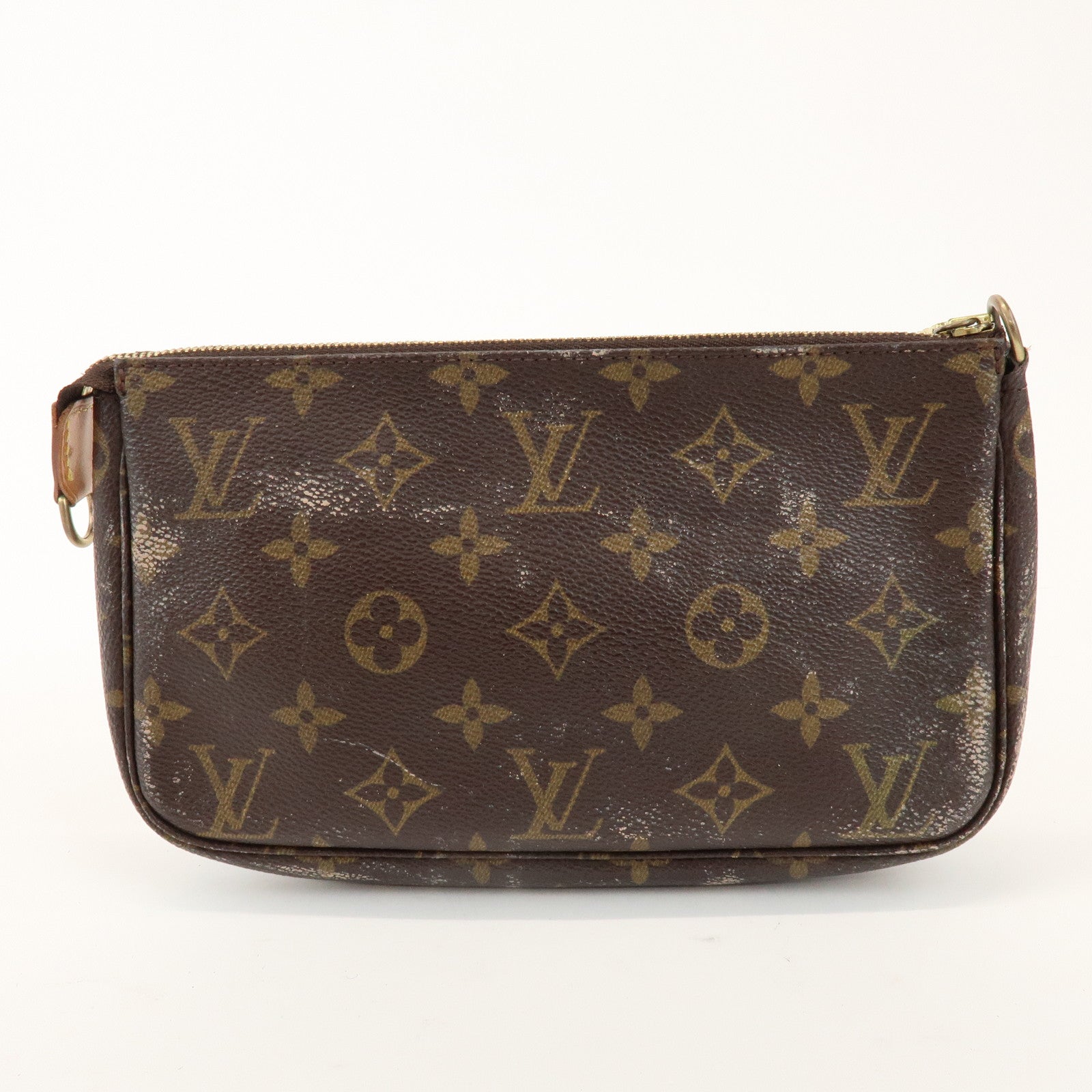 Louis Vuitton Monogram Pochette Accessoires Pouch Hand Bag M51980