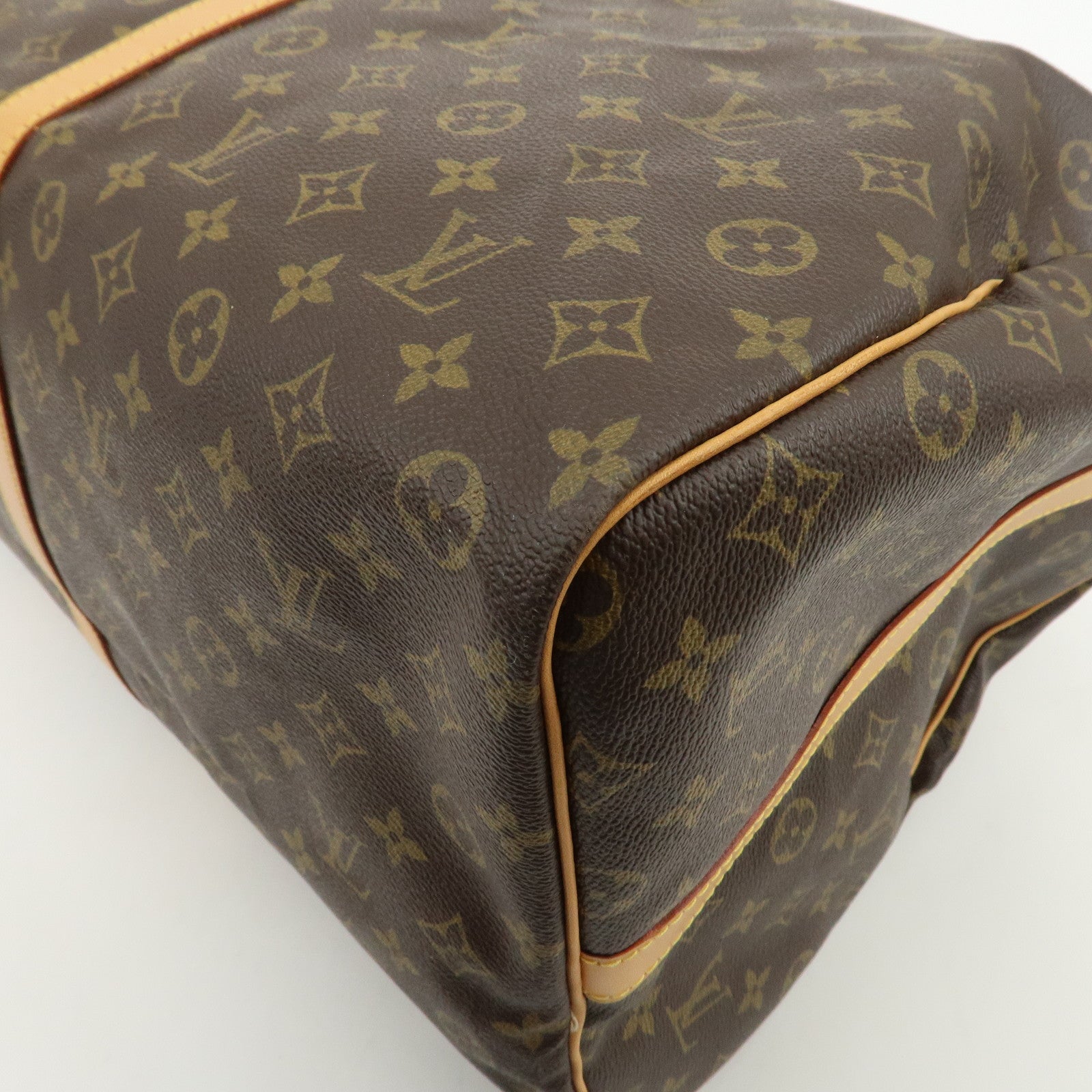 Louis Vuitton Monogram Keep All Bandouliere 60 Boston Bag M41412