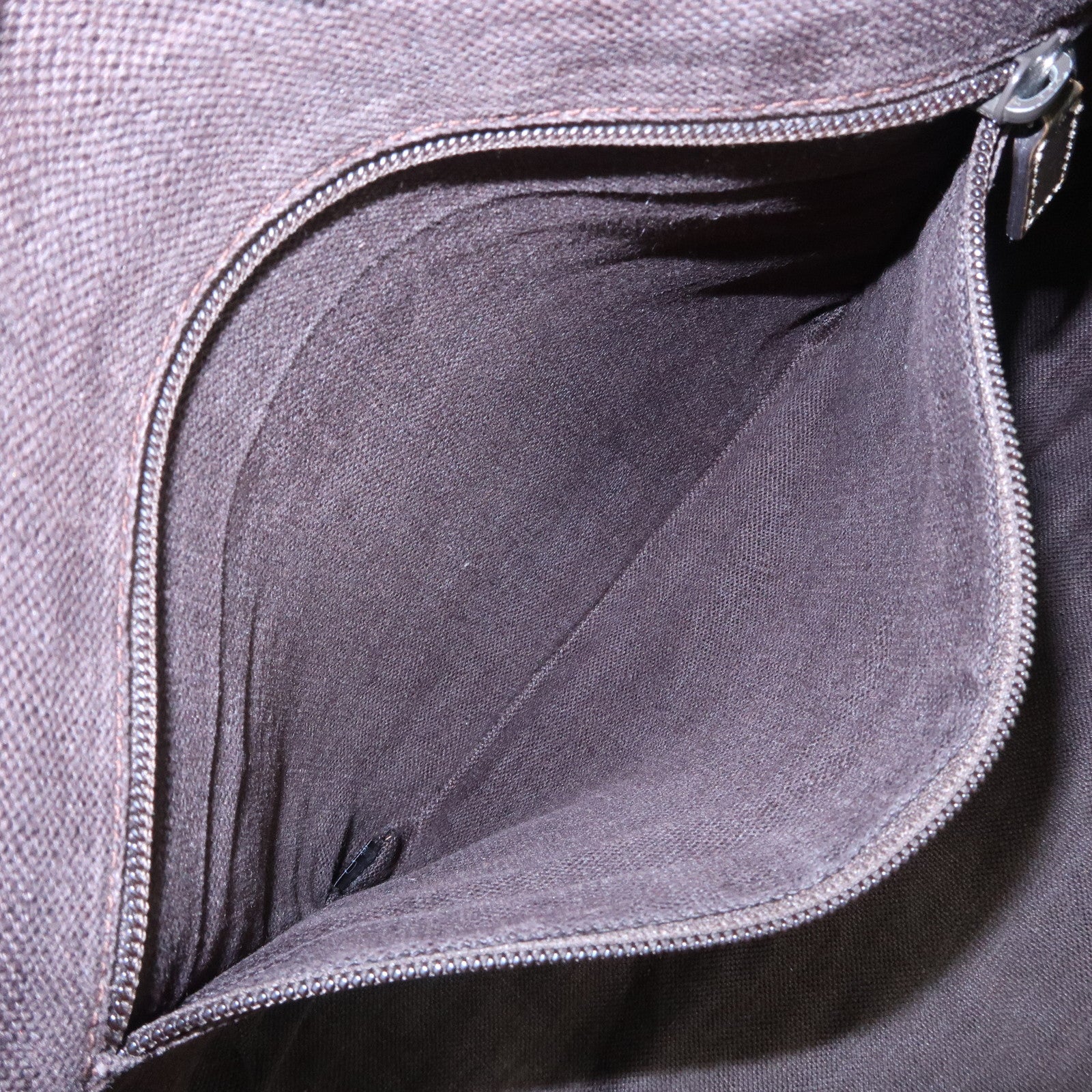 GUCCI Logo GG Canvas Leather Tote Bag Hand Bag Brown Gold 267474