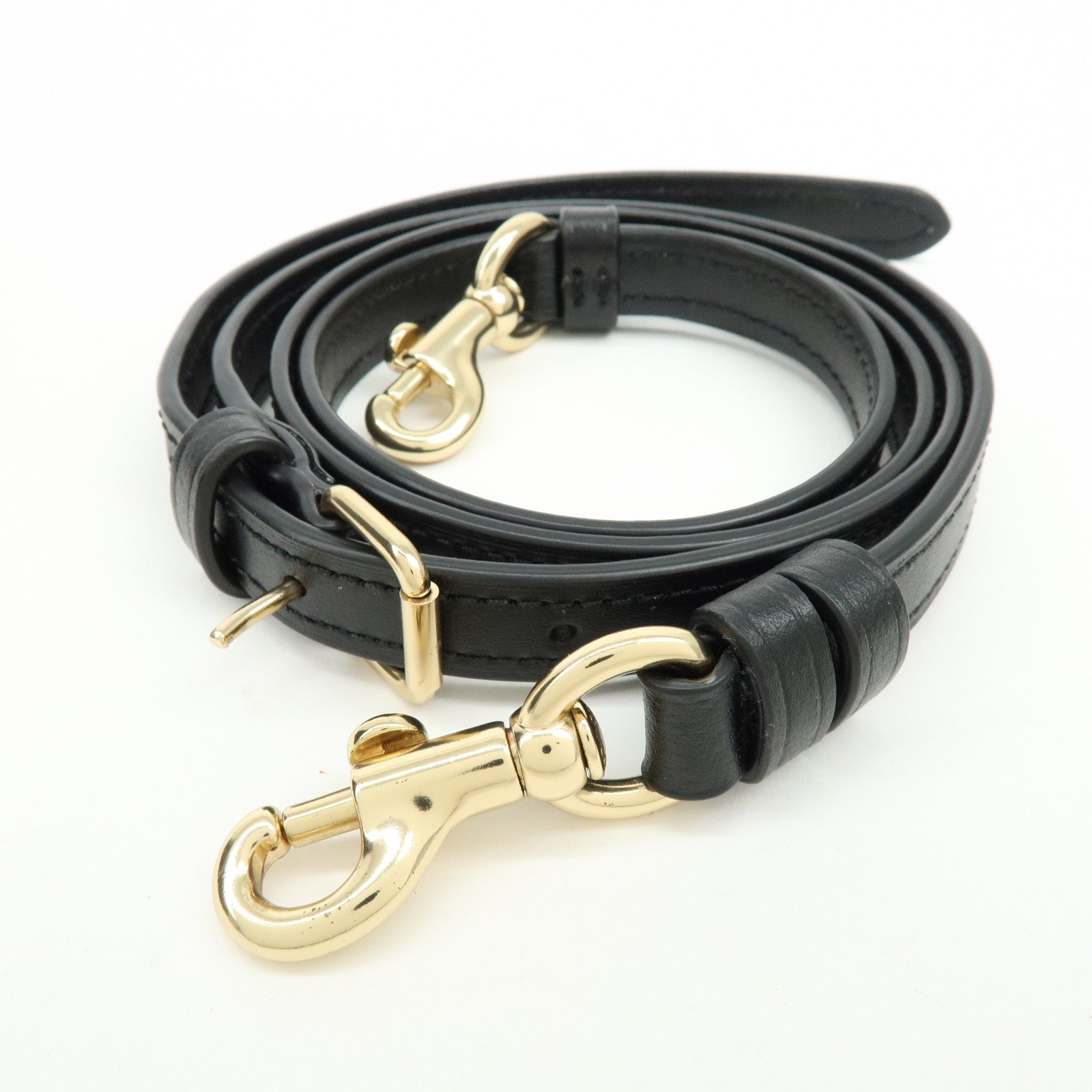 PRADA Saffiano Leather 2Way Bag Hand Bag Shoulder Bag Black 1BA801