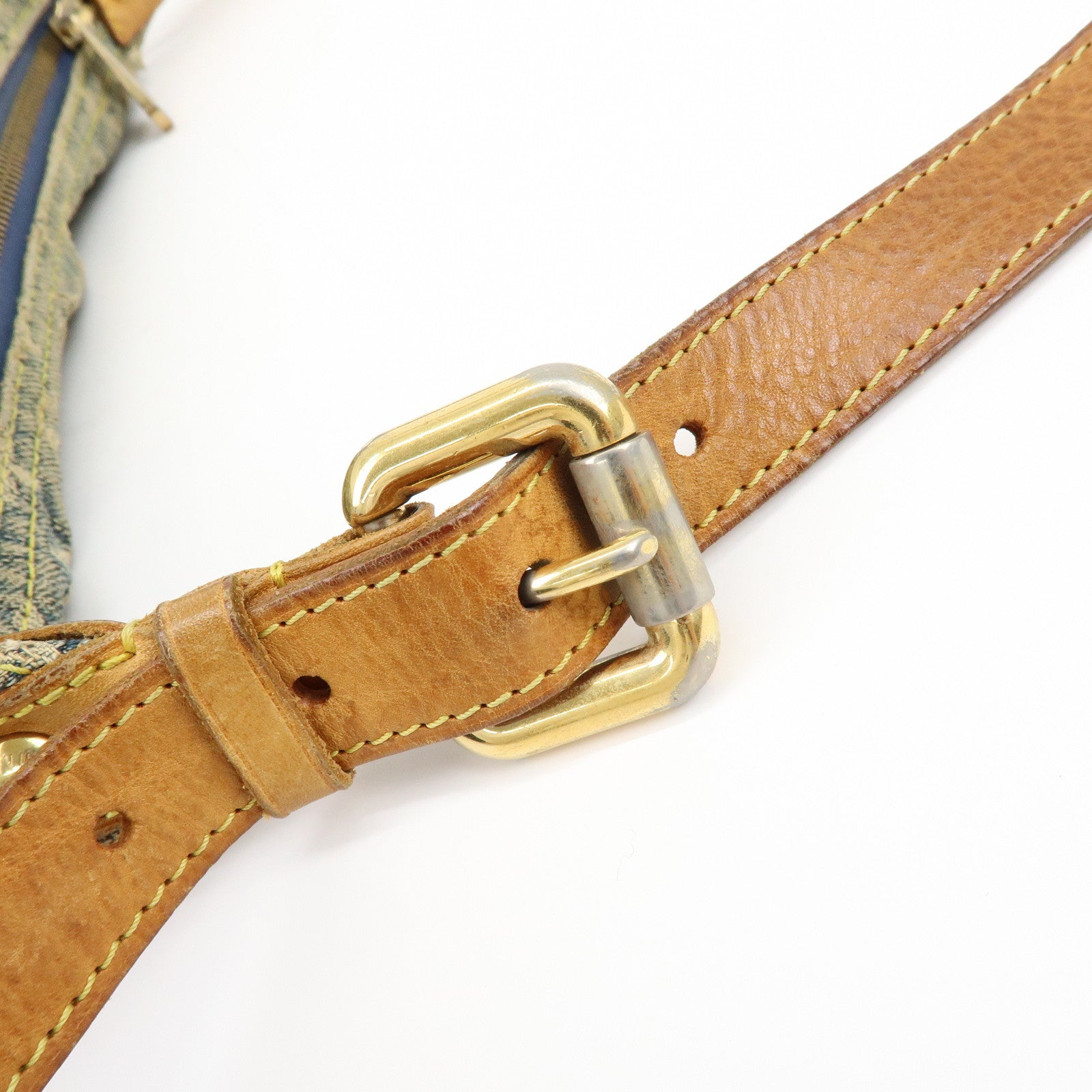 Louis Vuitton Monogram Denim Baggy PM 2Way Bag Shoulder Bag M95049