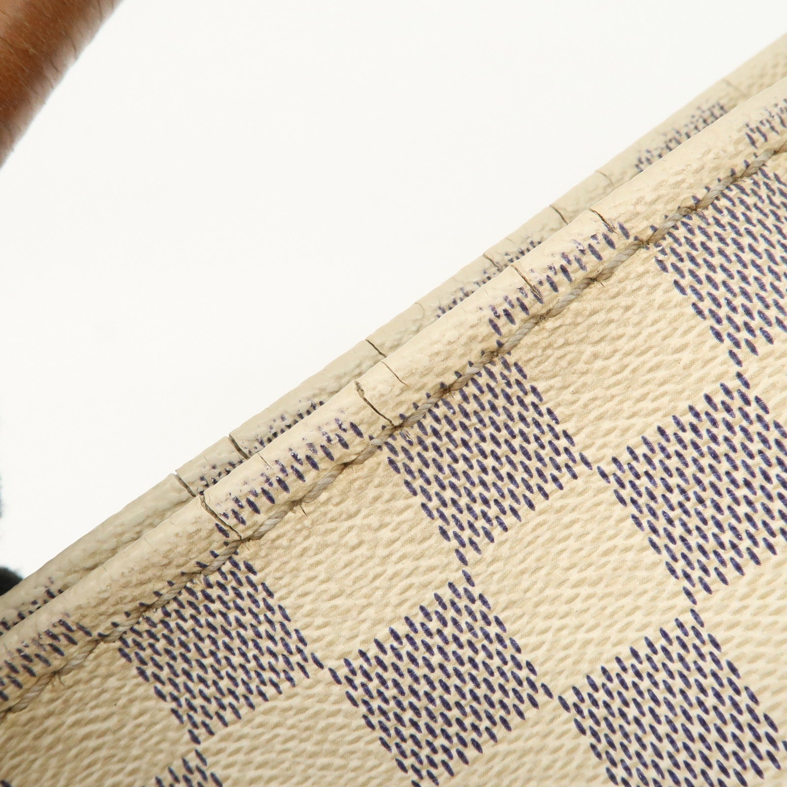 Louis Vuitton Damier Azur Canvas Artsy MM Shoulder Bag N41174 Used