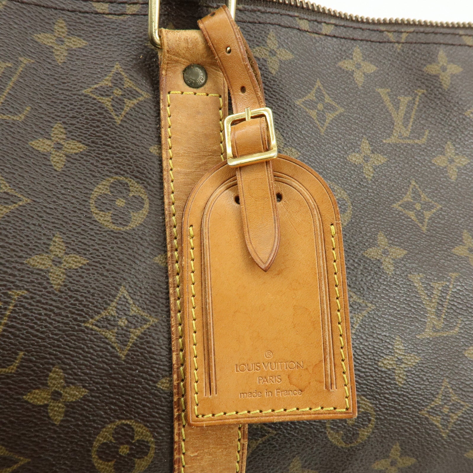 Louis Vuitton Monogram Keep All Bandouliere 55 Boston Bag M41414