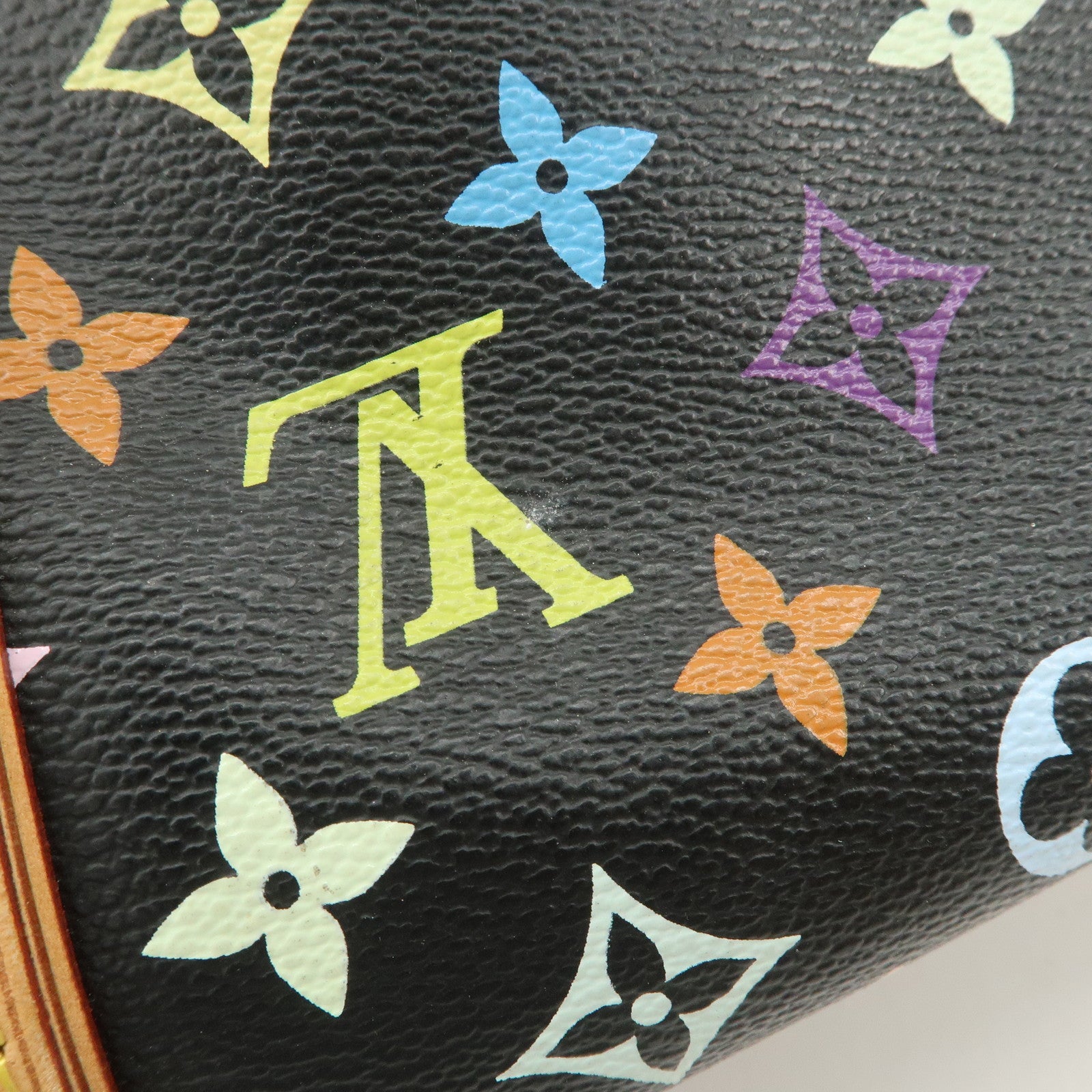 Louis Vuitton Monogram Multicolor Priscilla Hand Bag Noir M40097