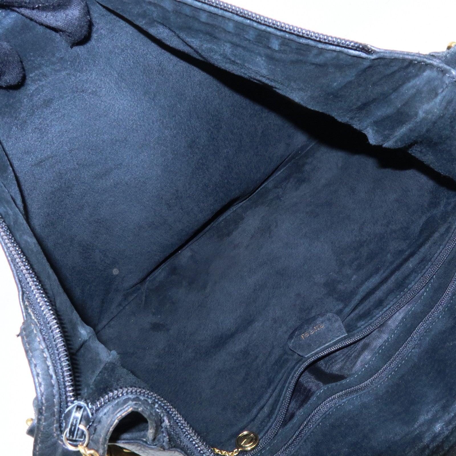 GUCCI Leather Shoulder Bag Crossbody Bag Black 001・115・1206