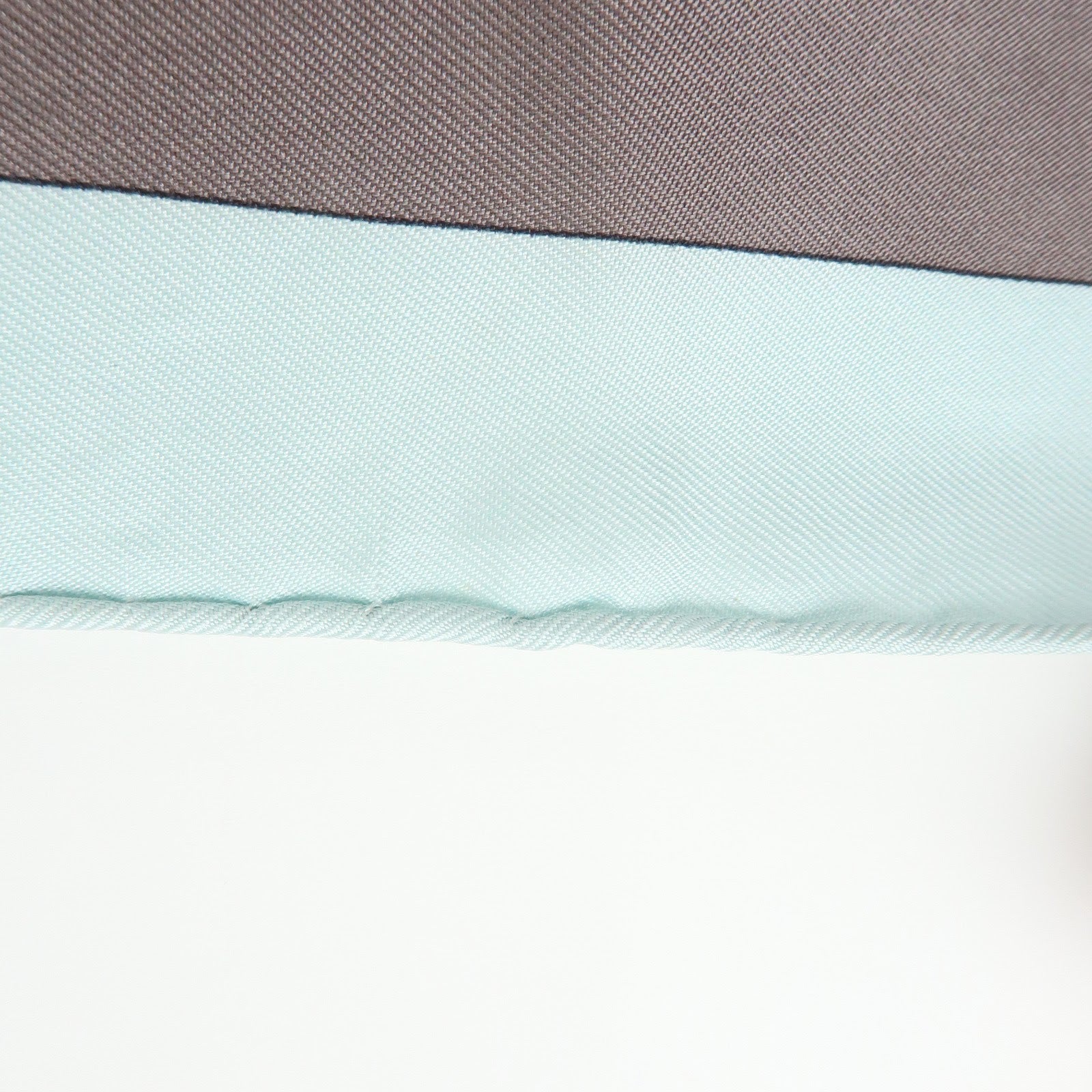 HERMES Carre 90 Silk 100% Scarf CROWN Sky Blue White