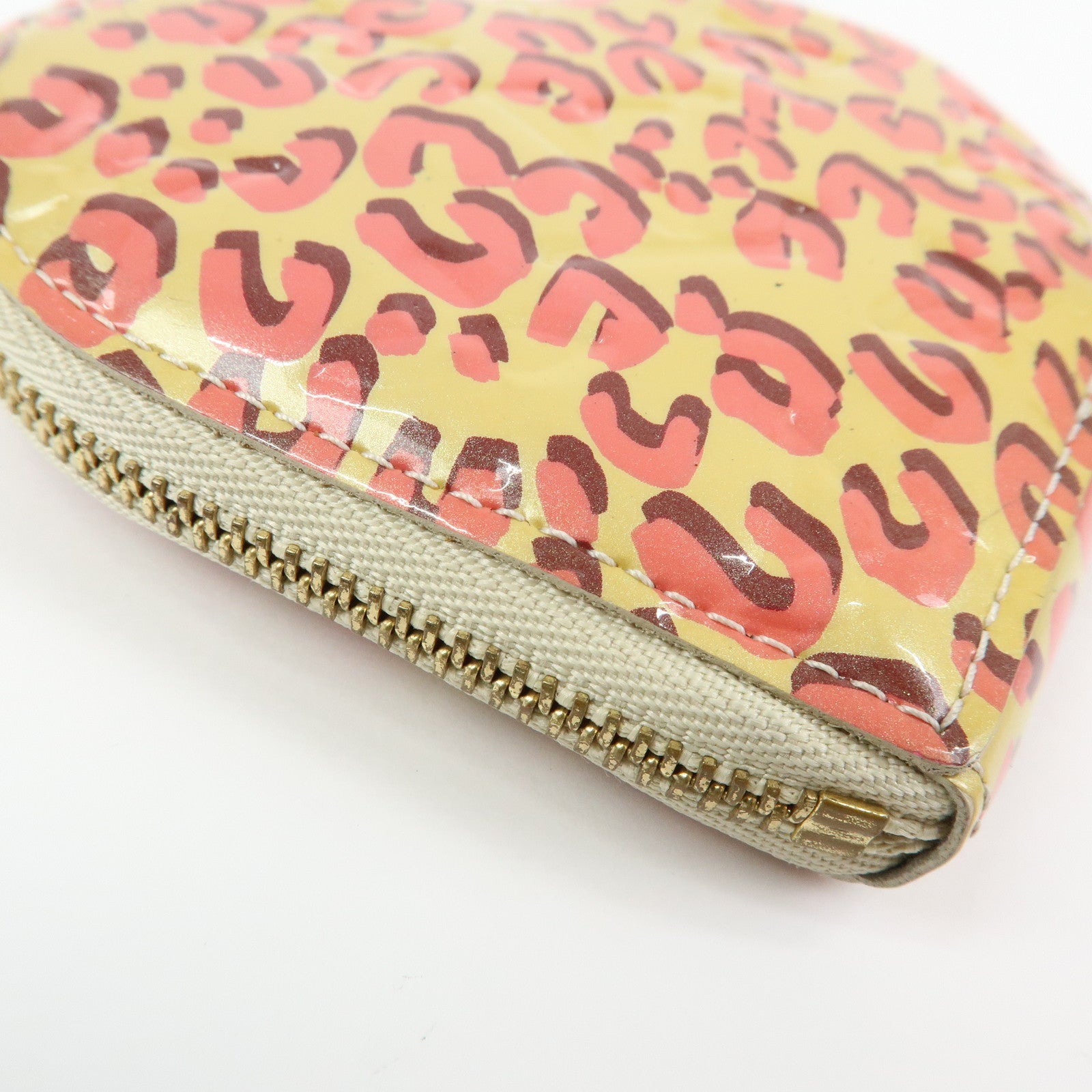 Louis Vuitton Monogram Vernis Porte Monnaie Coeur Coin Case M91473