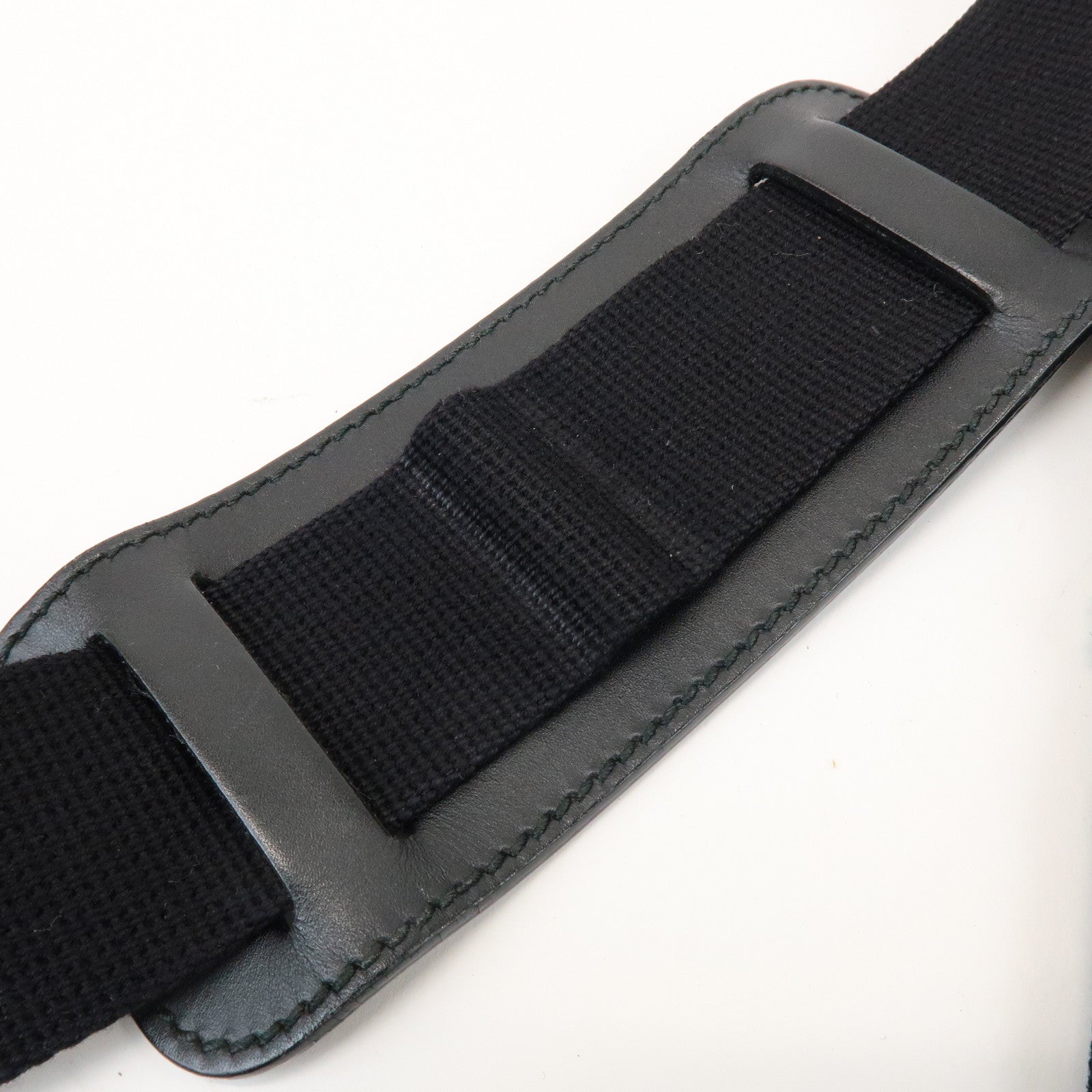 GUCCI GG Supreme PVC Leather Shoulder Crossbody Bag Black 387514