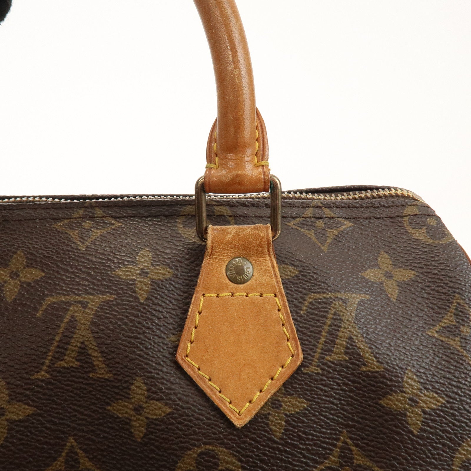Louis Vuitton Monogram Speedy 25 Boston Bag Hand Bag Brown M41528
