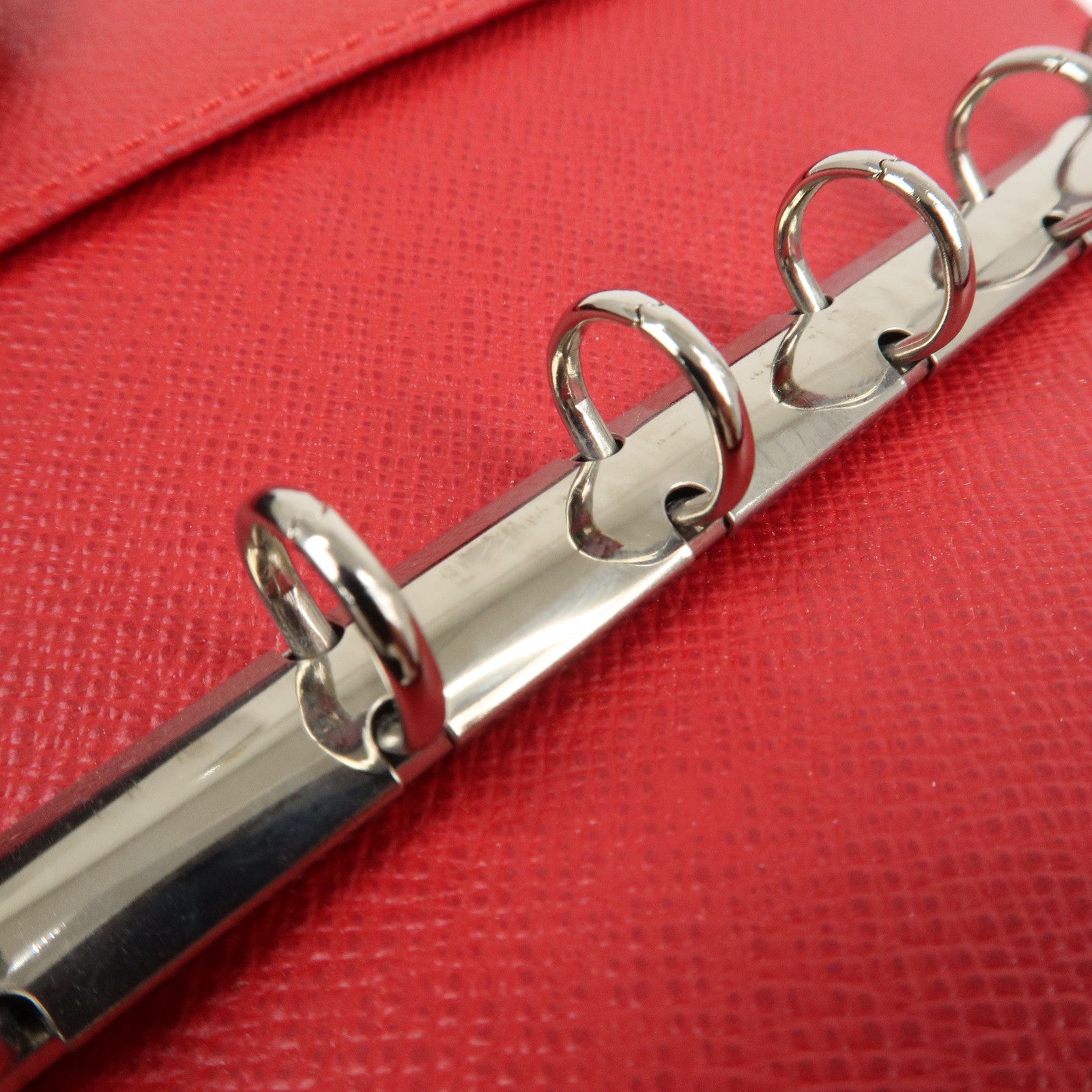 Louis Vuitton Epi Leather Agenda PM Planner Cover Rouge R2005E