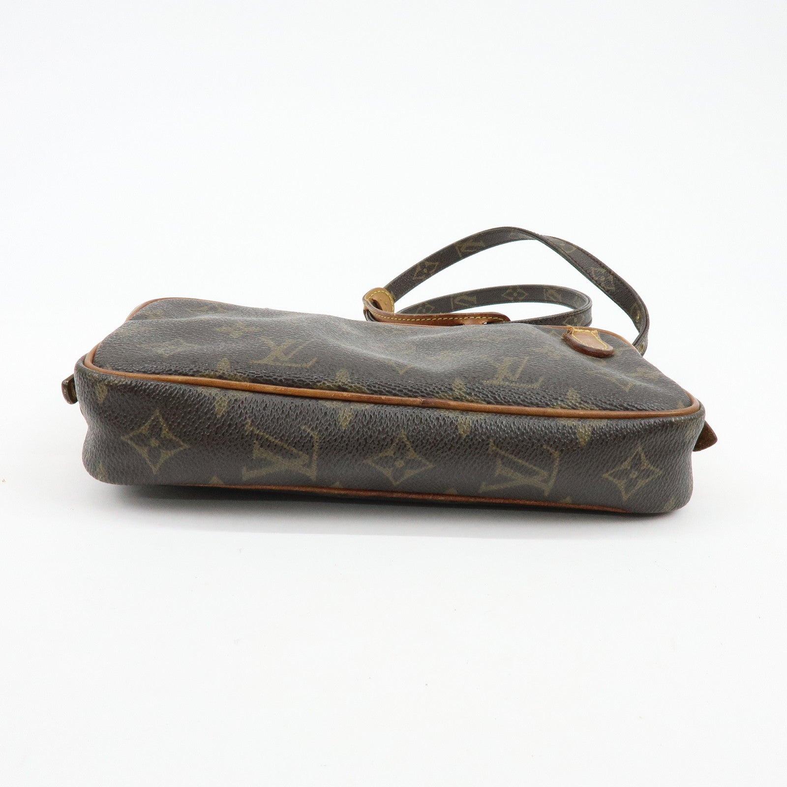 Louis Vuitton Monogram Pochette Marly Bandouliere Bag Brown M51828