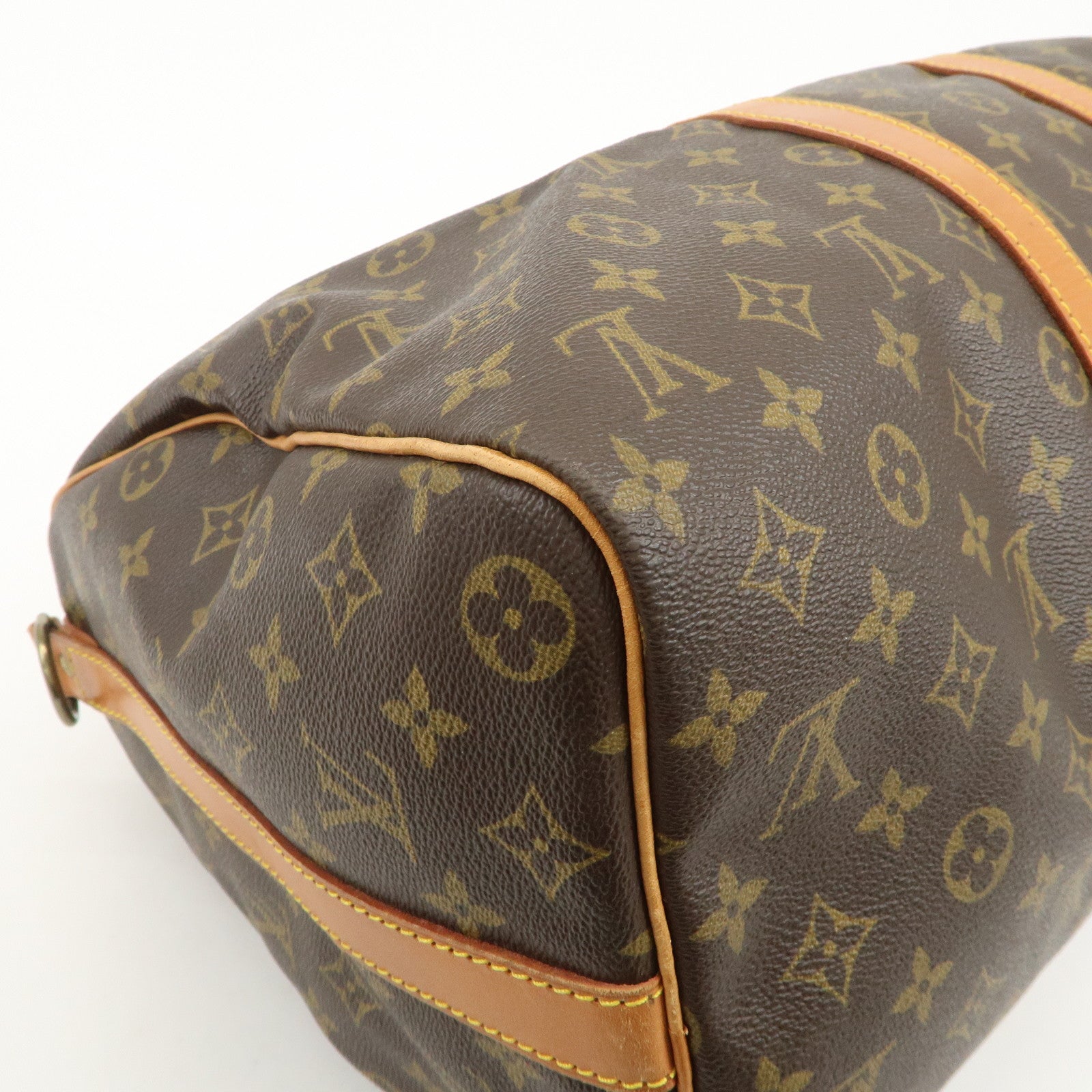 Louis Vuitton Monogram Keep All Bandouliere 45 Boston Bag M41418