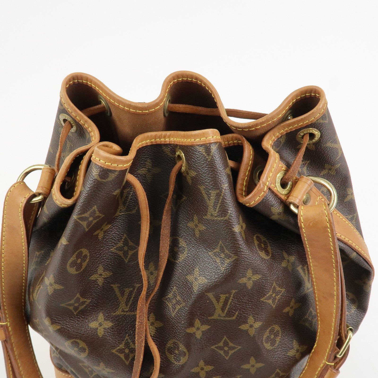 Louis Vuitton Monogram Noe Shoulder Bag Hand Bag Brown M42224