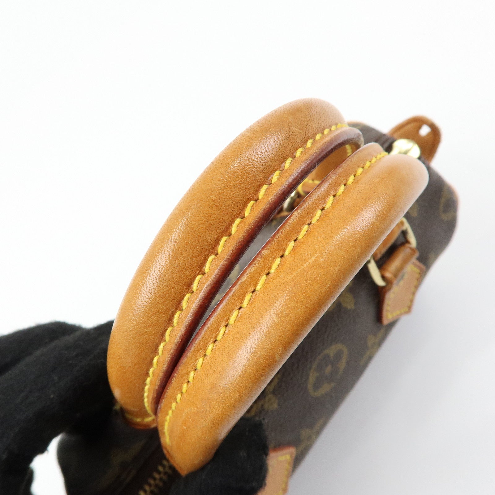 Louis Vuitton Monogram Mini Speedy Hand Shoulder Bag Brown M41534
