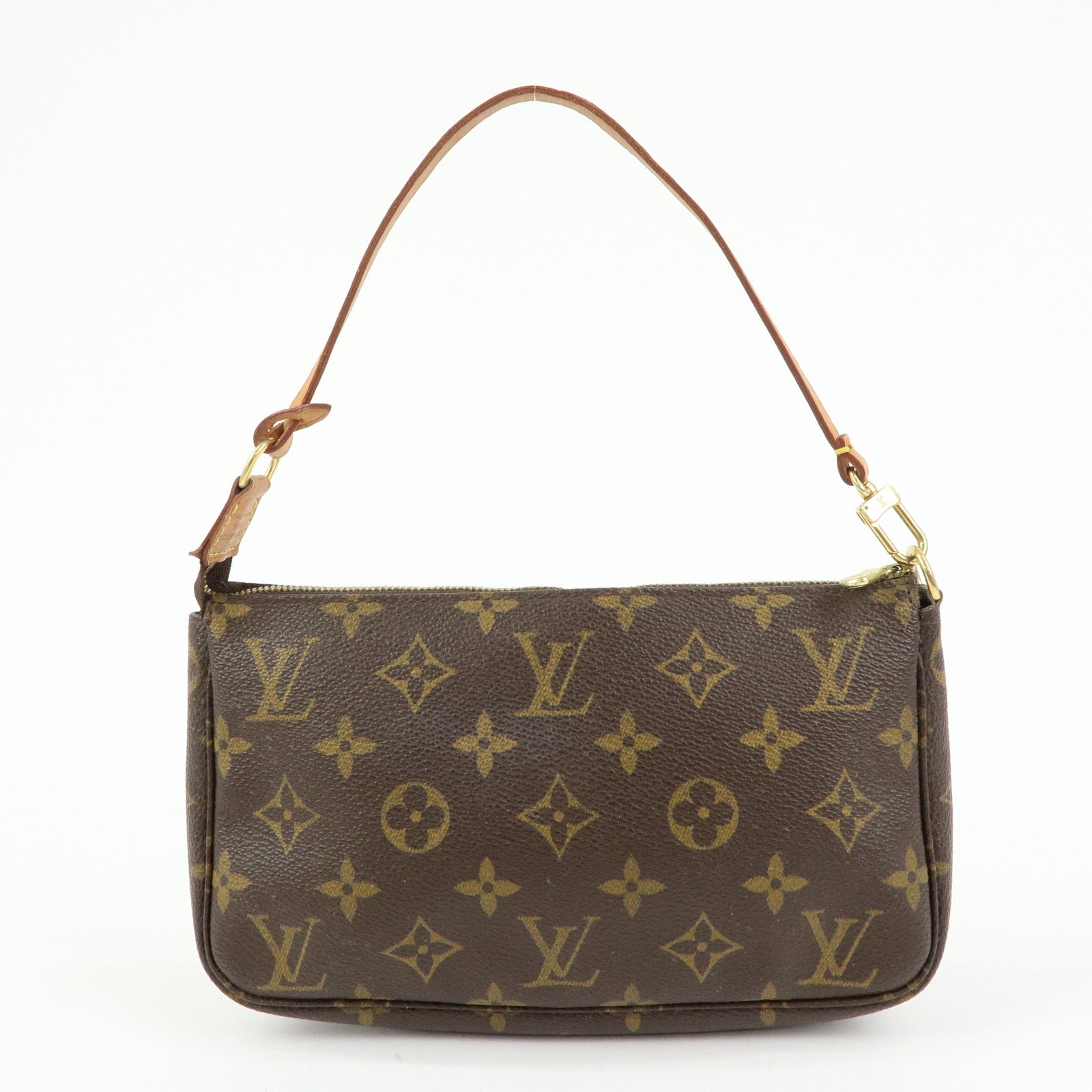 Louis Vuitton Monogram Pochette Accessoires Pouch Hand Bag M51980
