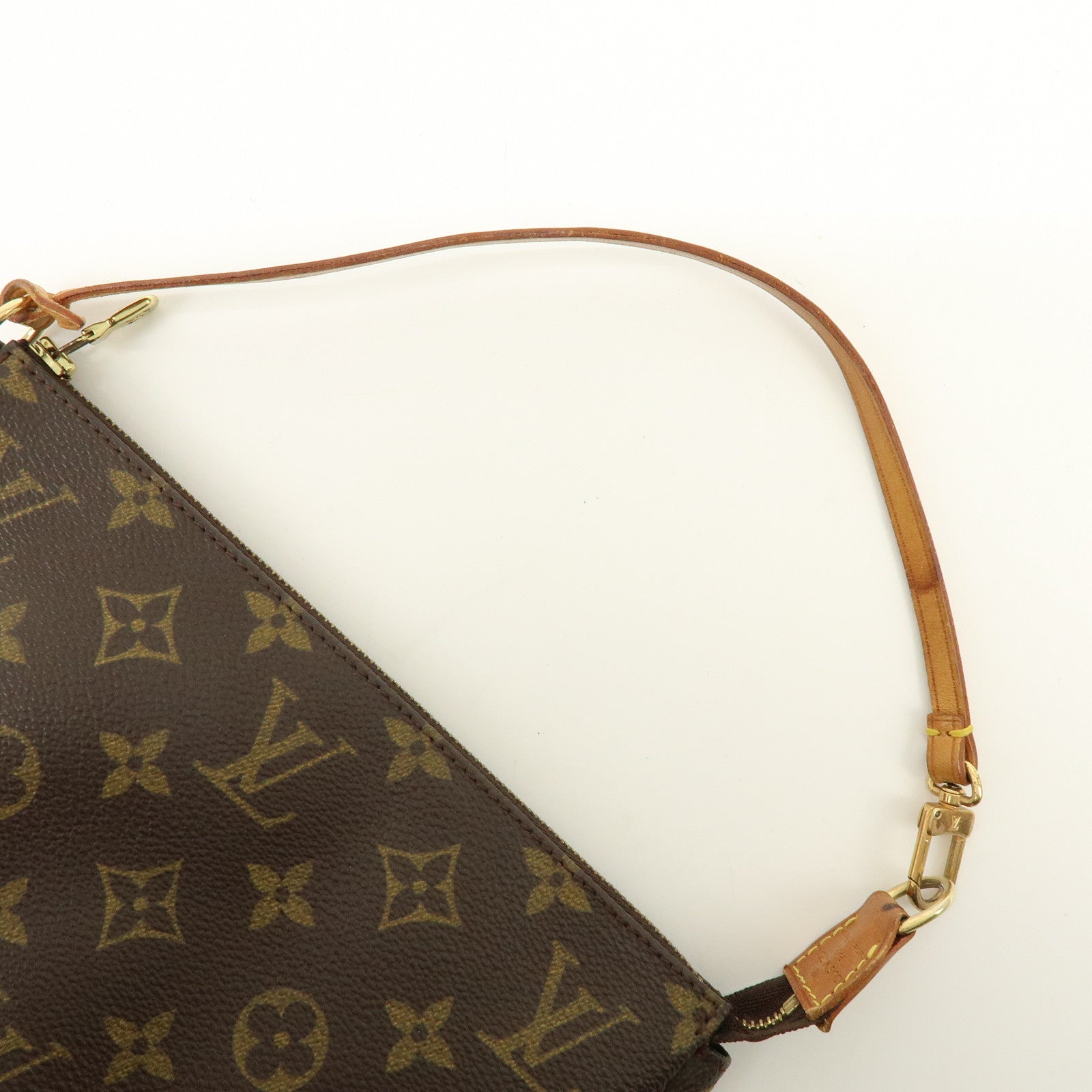 Louis Vuitton Monogram Pochette Accessoires Pouch Hand Bag M51980
