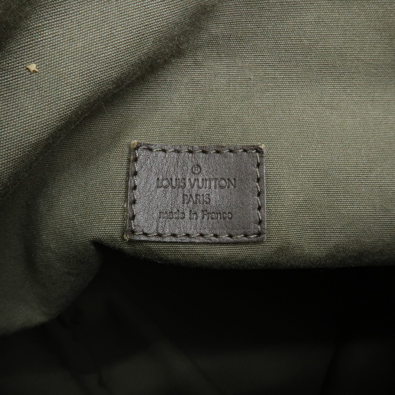 Louis Vuitton Betsy Monogram Mini Canvas Leather Shoulder Bag Khaki