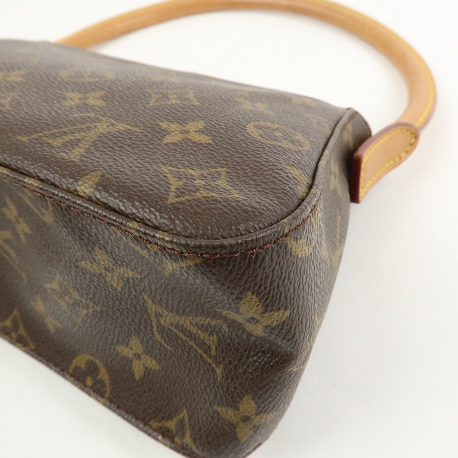 Louis Vuitton Monogram Mini Looping Shoulder Bag Brown M51147