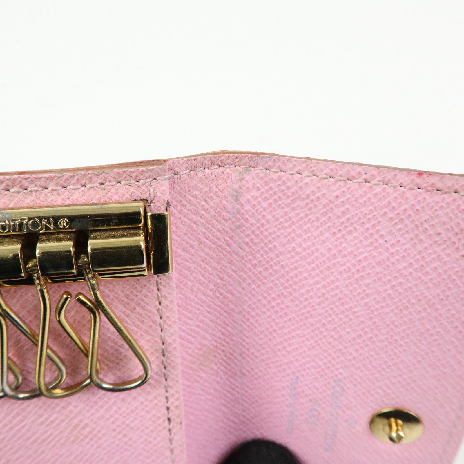 Louis Vuitton Monogram Multicolor Multicles 4 Key Case Blanc M93731