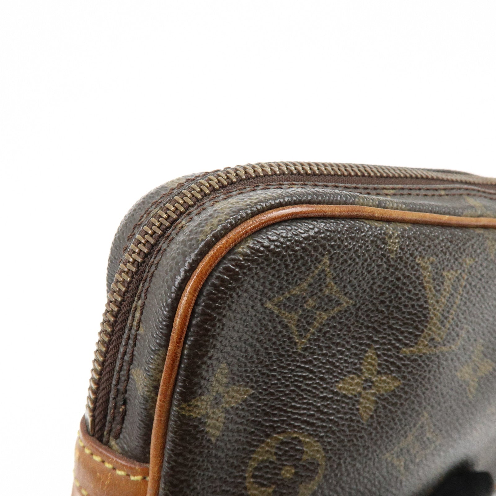Louis Vuitton Monogram Pochette Marly Bandouliere Bag Brown M51828