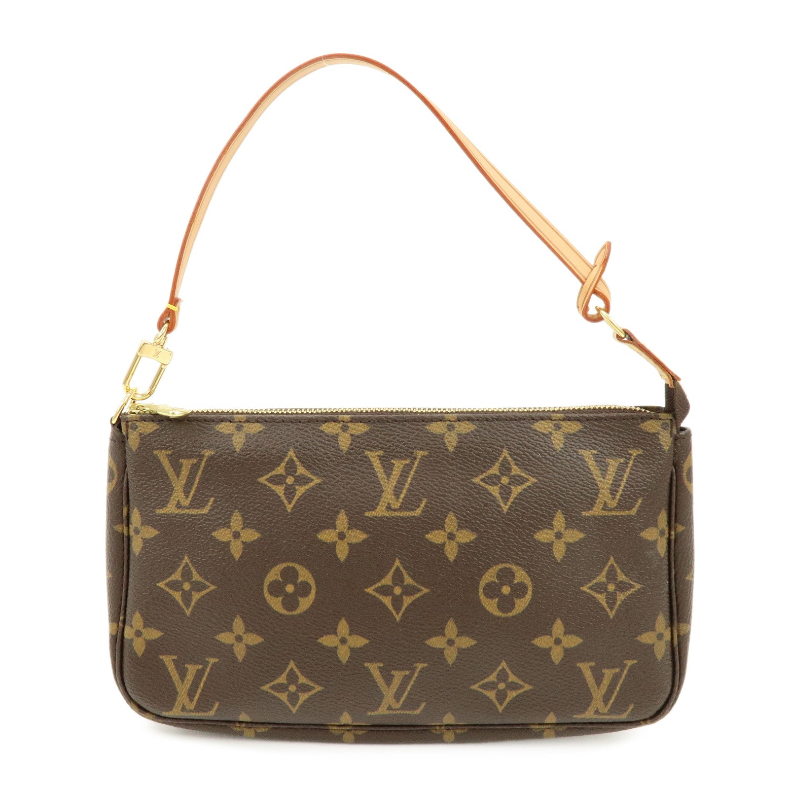 Louis Vuitton Monogram Pochette Accessoires Pouch Hand Bag M51980