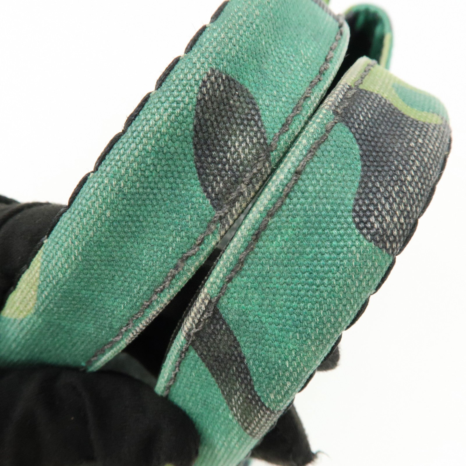 PRADA Canapa Triangle Logo Canvas 2Way Hand Bag Shoulder Bag B2642B