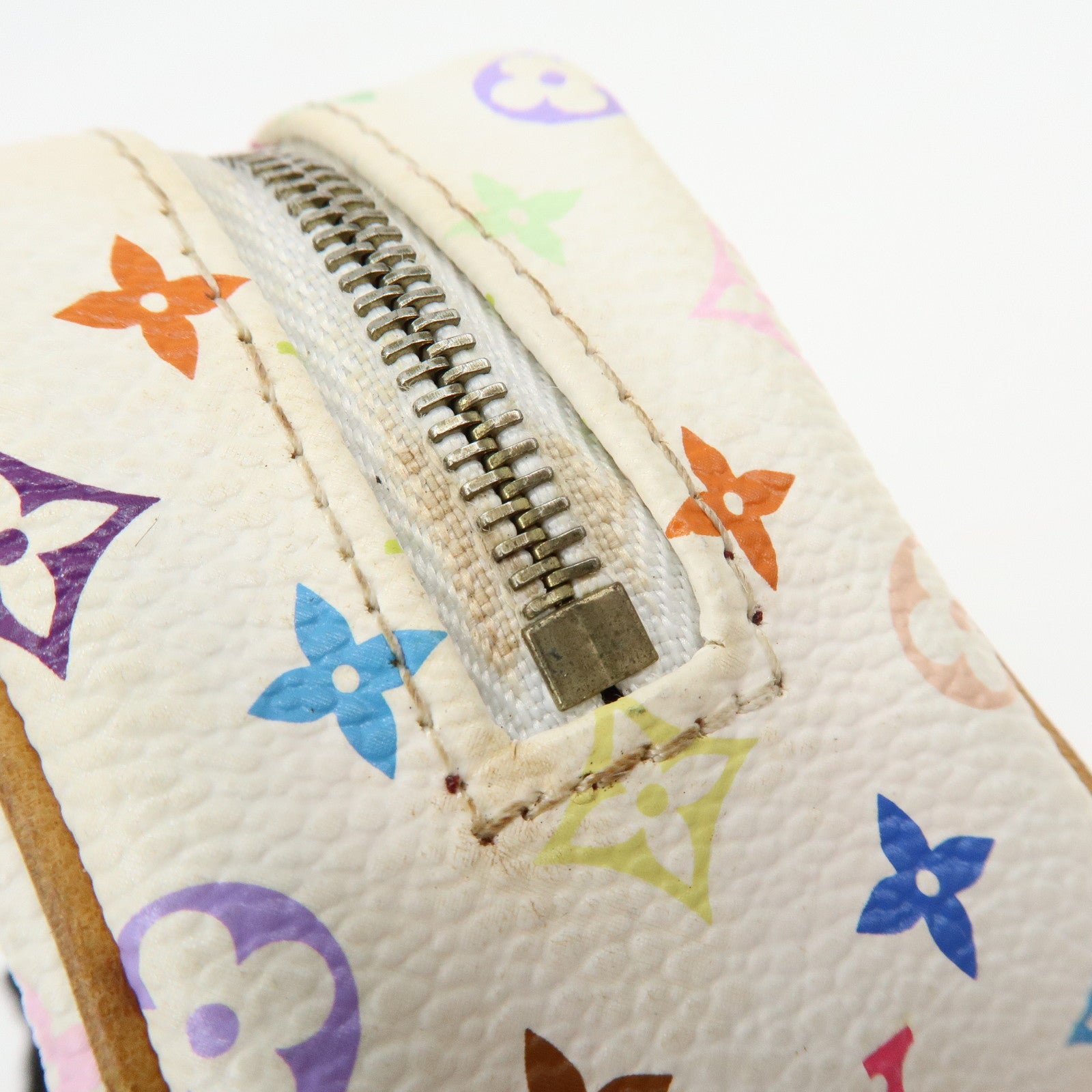 Louis Vuitton Monogram Multicolor Trousse Wapity Pouch Blanc M58033