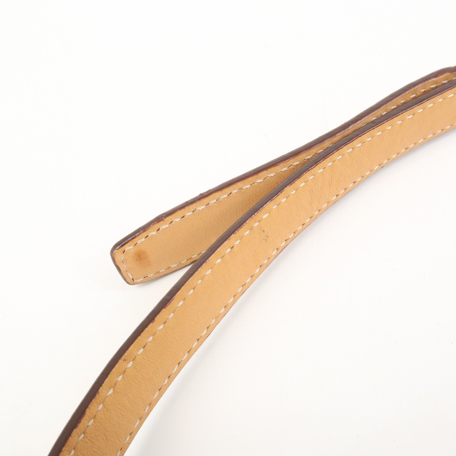 COACH Signature Canvas Leather Shoulder Bag Beige Light Brown