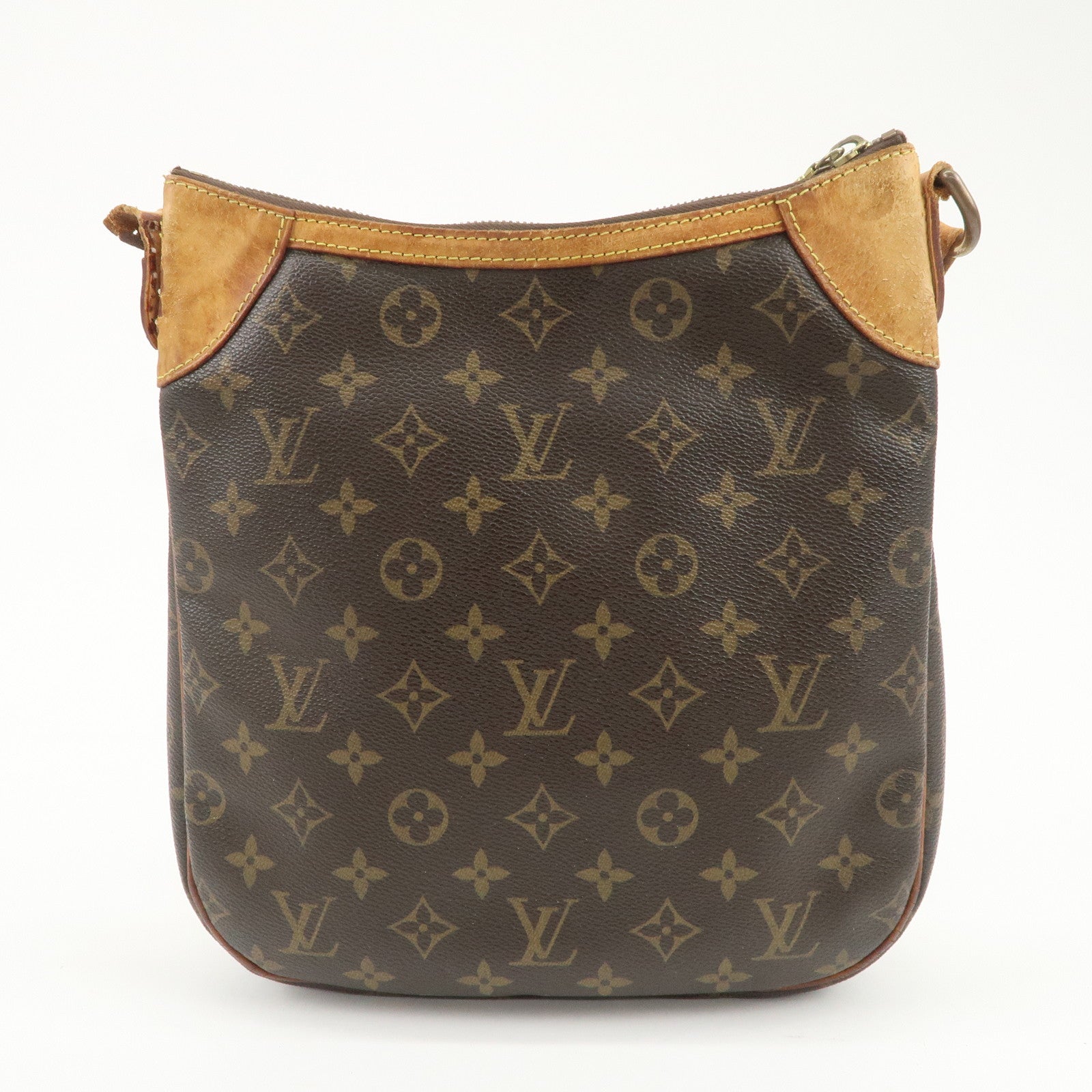 Louis Vuitton Monogram Odeon PM Shoulder Bag Brown M56390