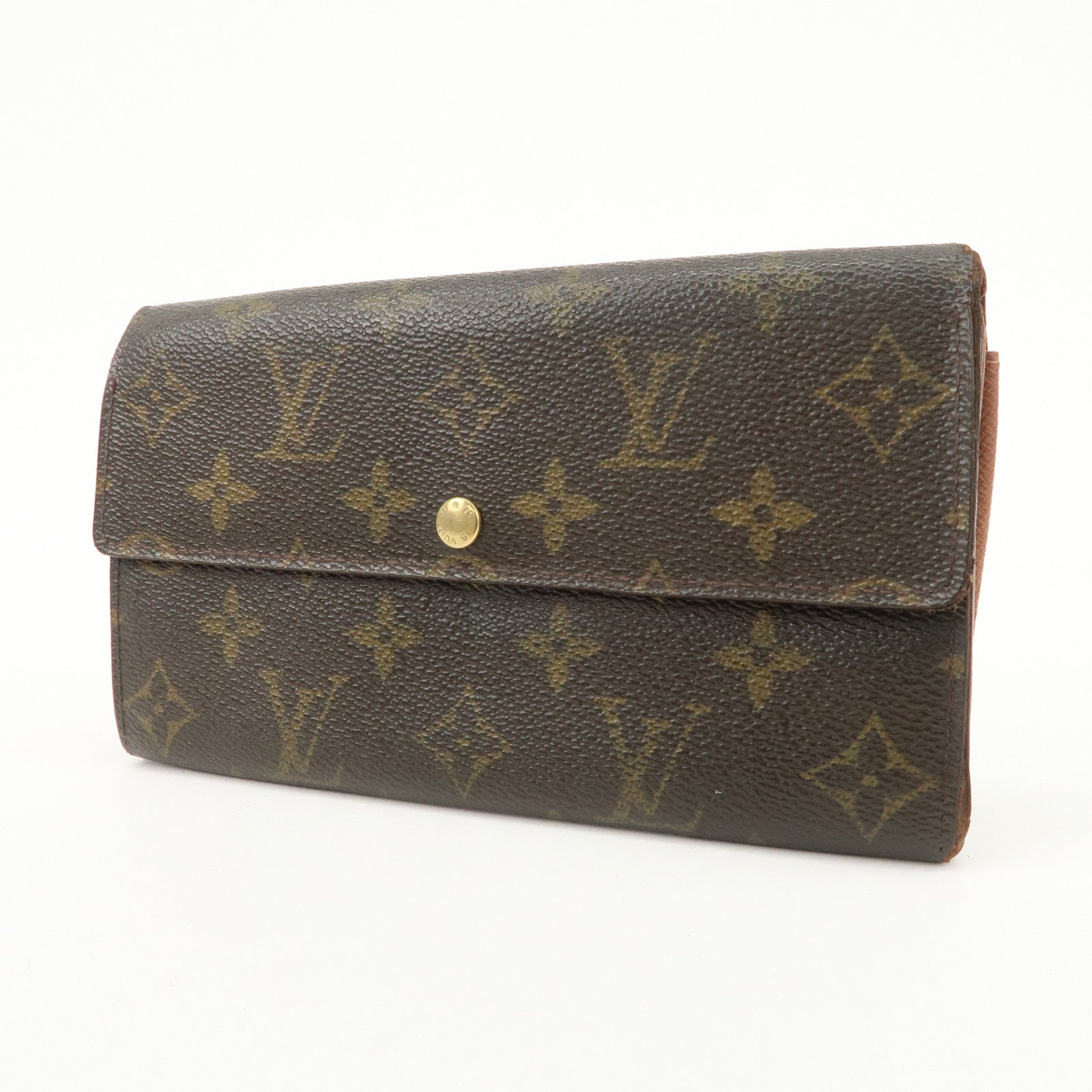 Louis Vuitton Monogram Set of 3 Wallets Brown M61725 M61215 M61200