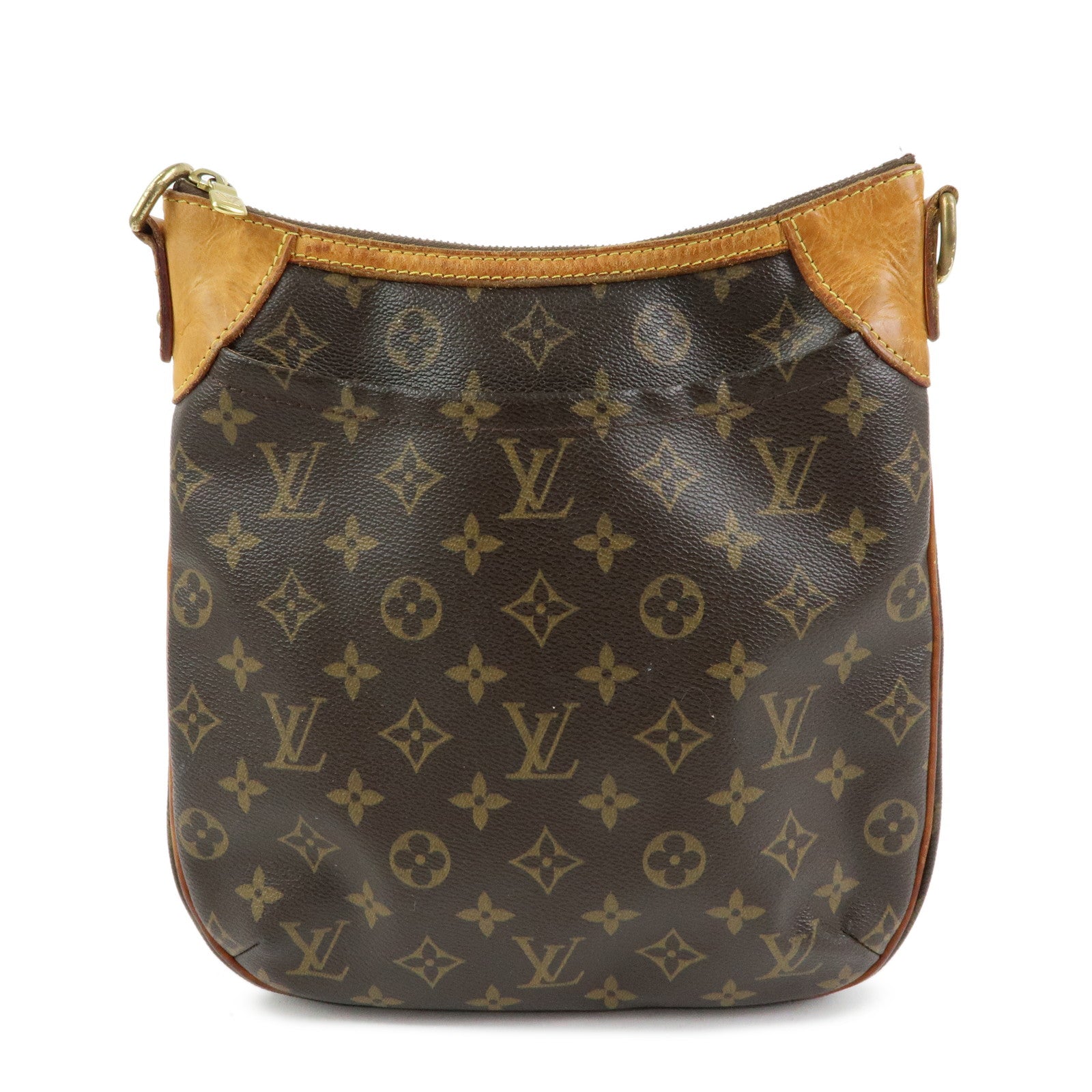Louis Vuitton Monogram Odeon PM Shoulder Bag Brown M56390