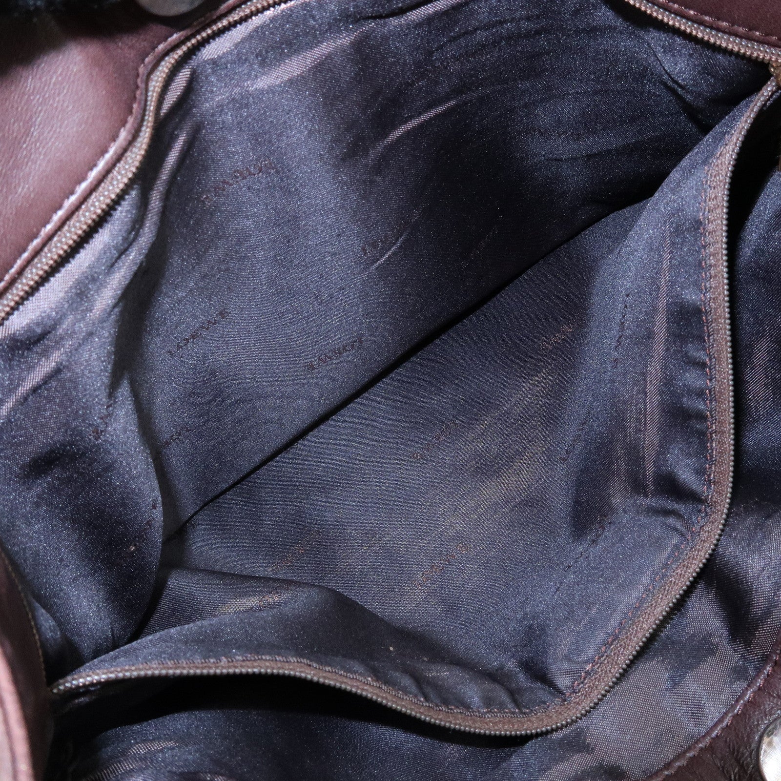 LOEWE Nappa Leather Tote Bag Hand Bag Brown