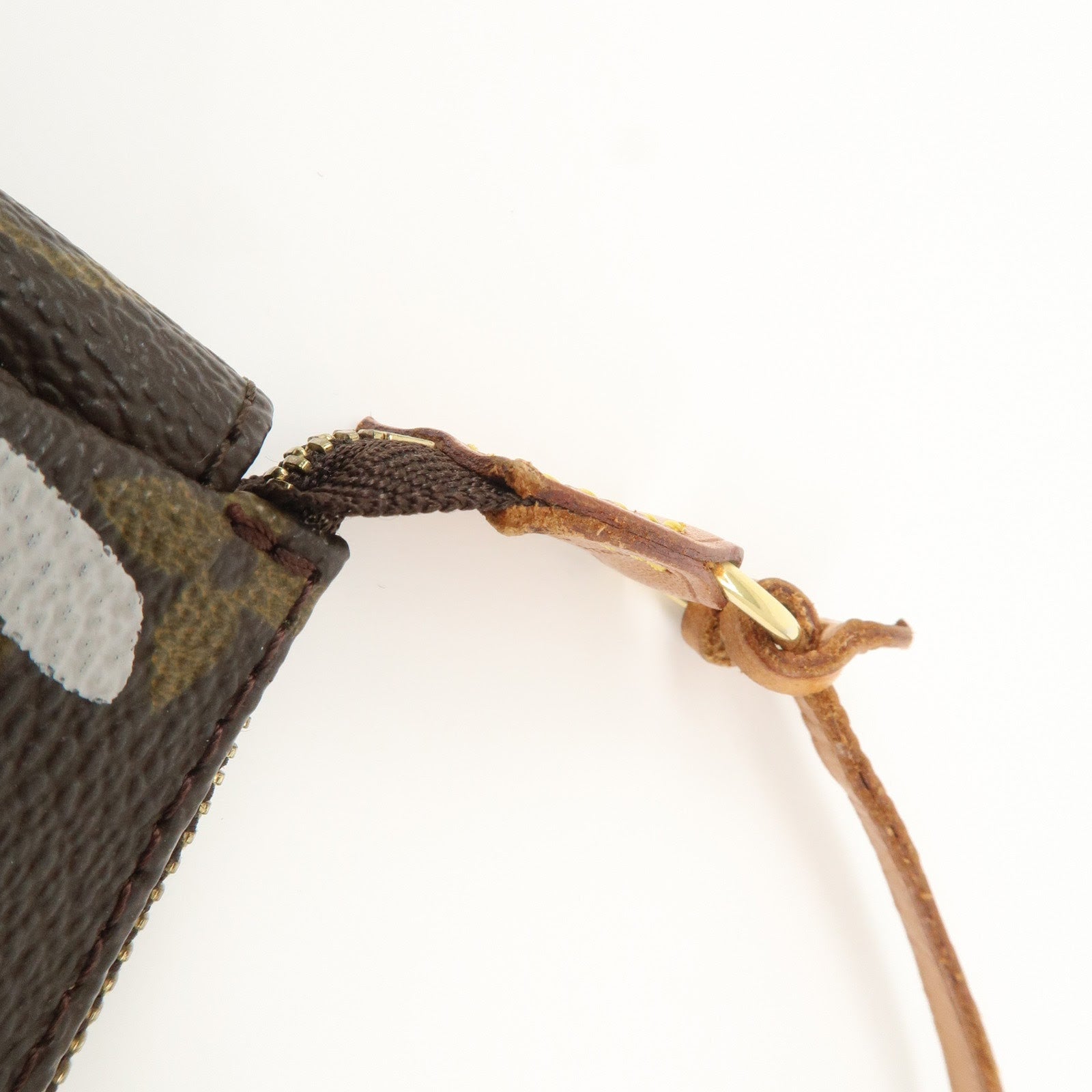 Louis Vuitton Monogram Graffiti Pochette Accessoires Hand Bag M92192 Used