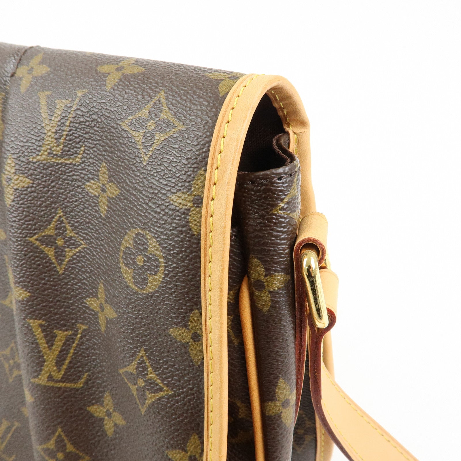 Louis Vuitton Monogram Menilmontant MM Shoulder Bag Brown M40473