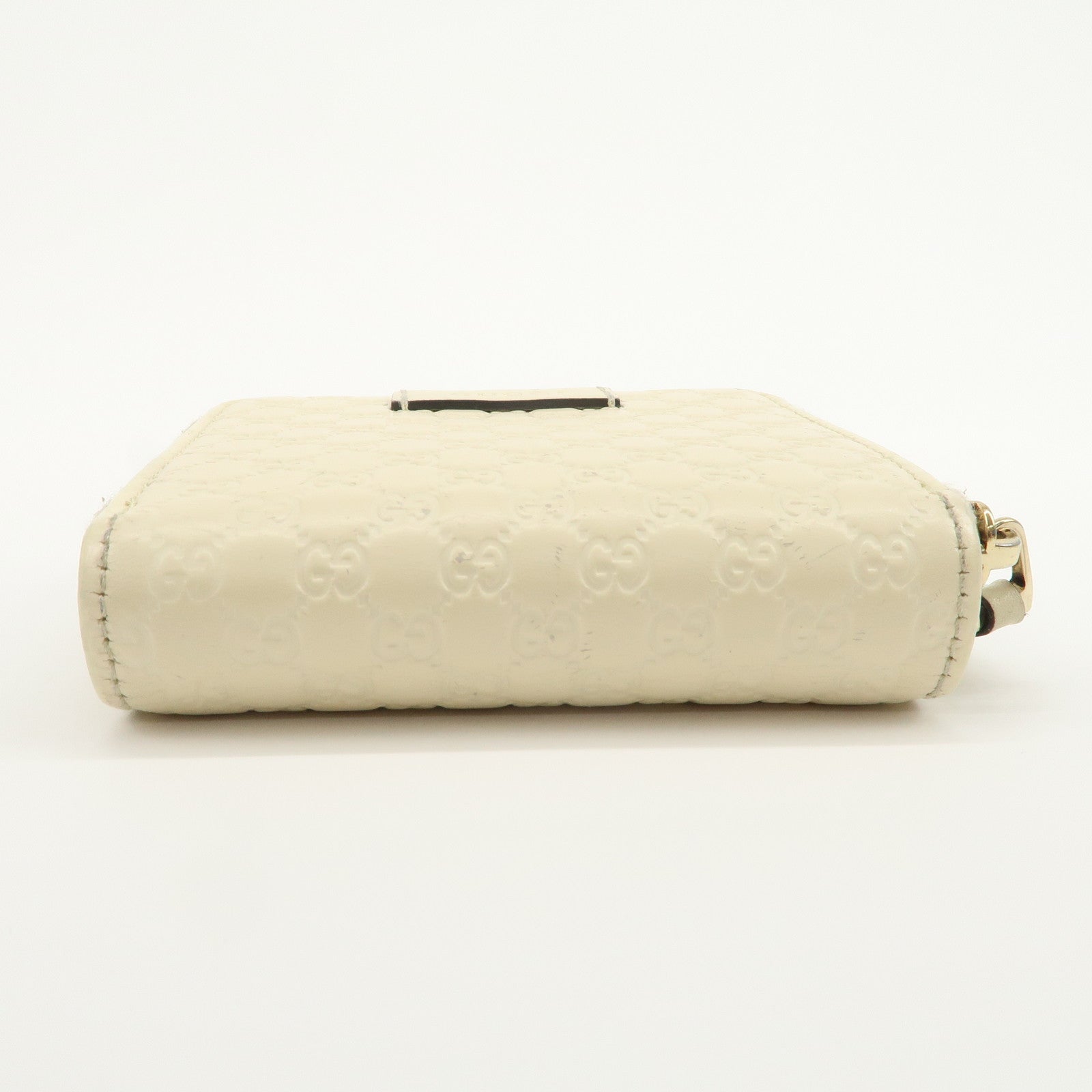 GUCCI Micro Guccissima Signature Bi-Fold Compact Wallet 449395