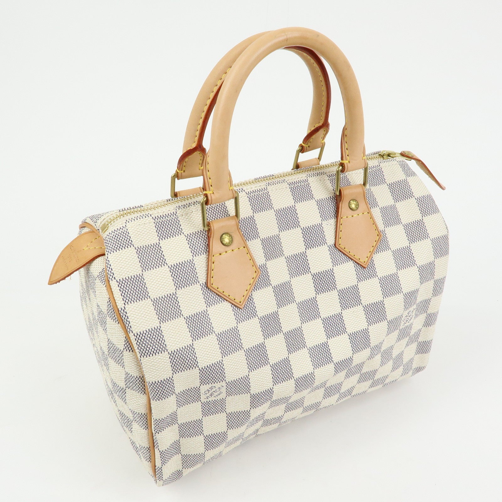 Louis Vuitton Damier Azur Speedy 25 Boston Bag Hand Bag N41534