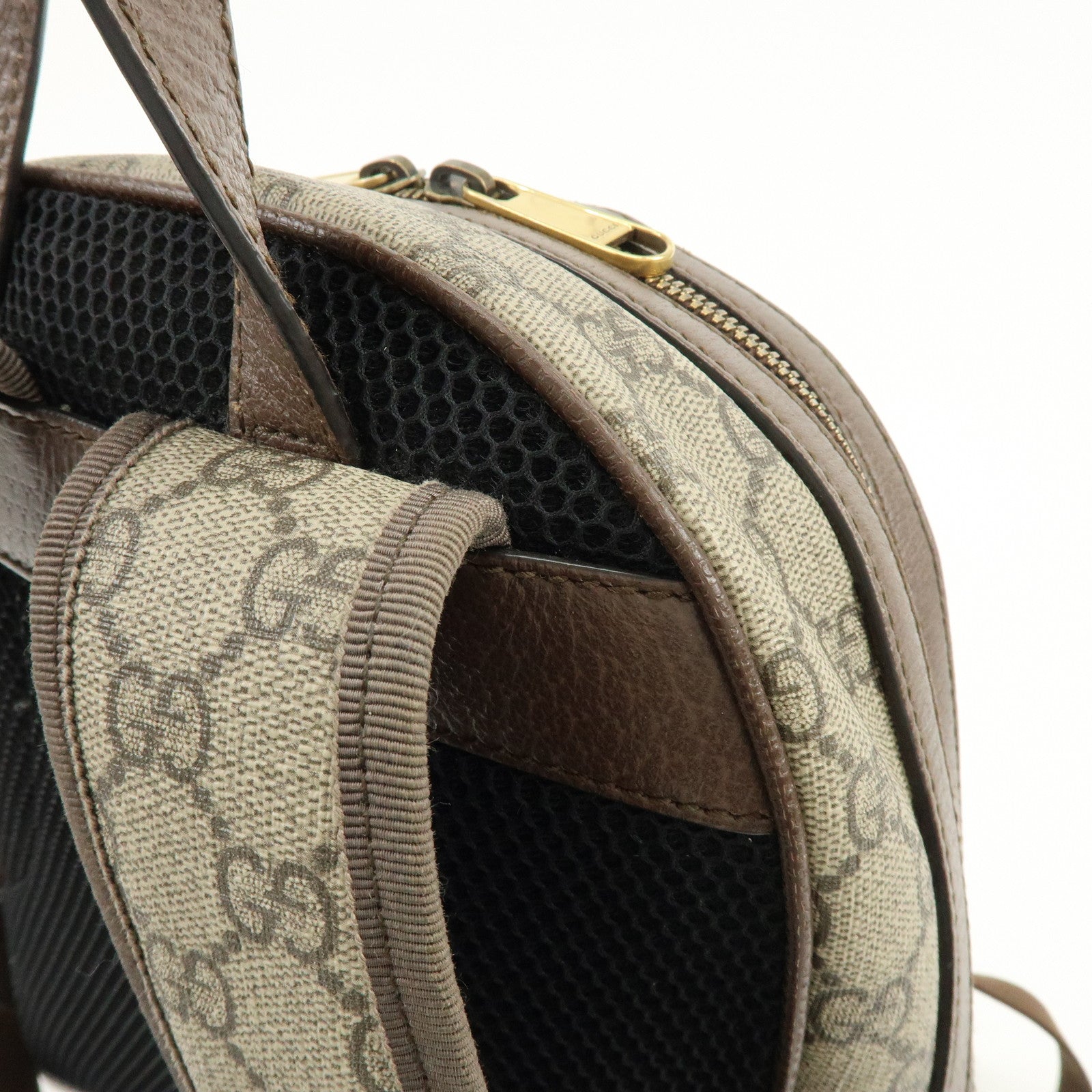 GUCCI Ophidia Sherry GG Marmont GG Supreme Leather Backpack 547965