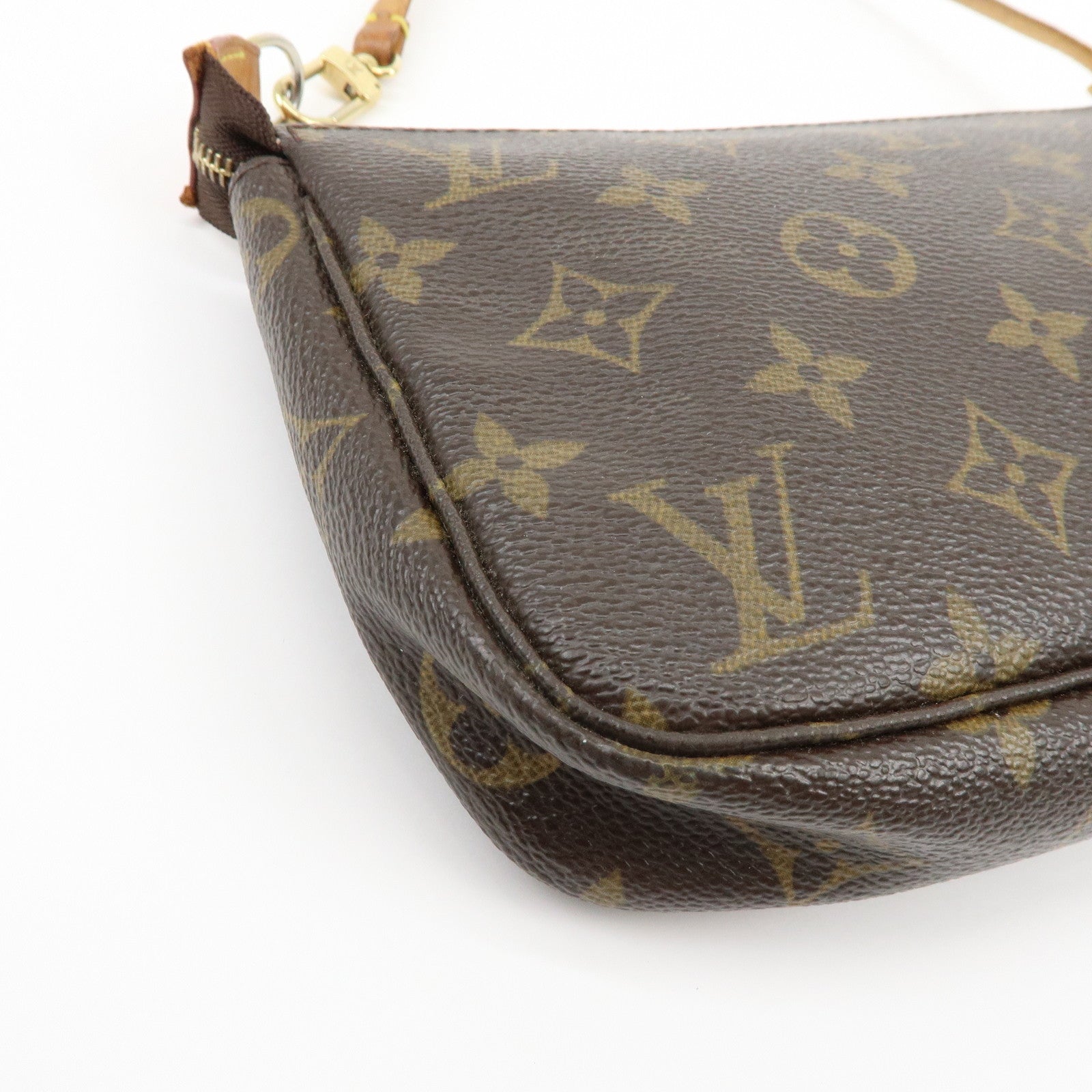 Louis Vuitton Monogram Pochette Accessoires Pouch Hand Bag M51980