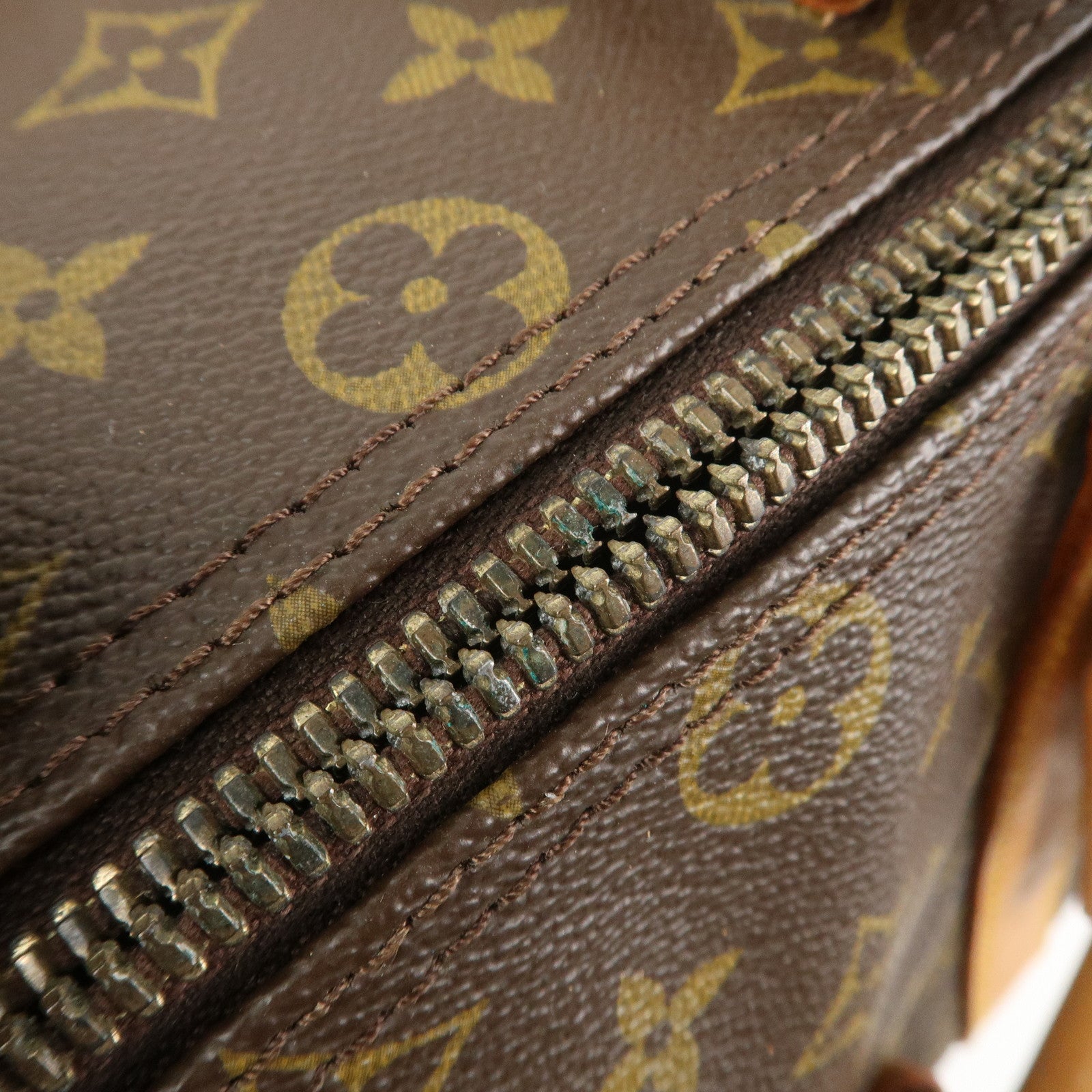 Louis Vuitton Monogram Keep All 45 Boston Bag Brown M41428