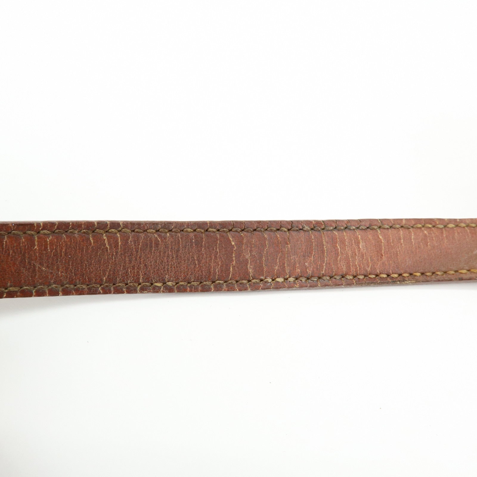 HERMES Vaux Swift Mini Kelly Double Tour Bracelet Brown