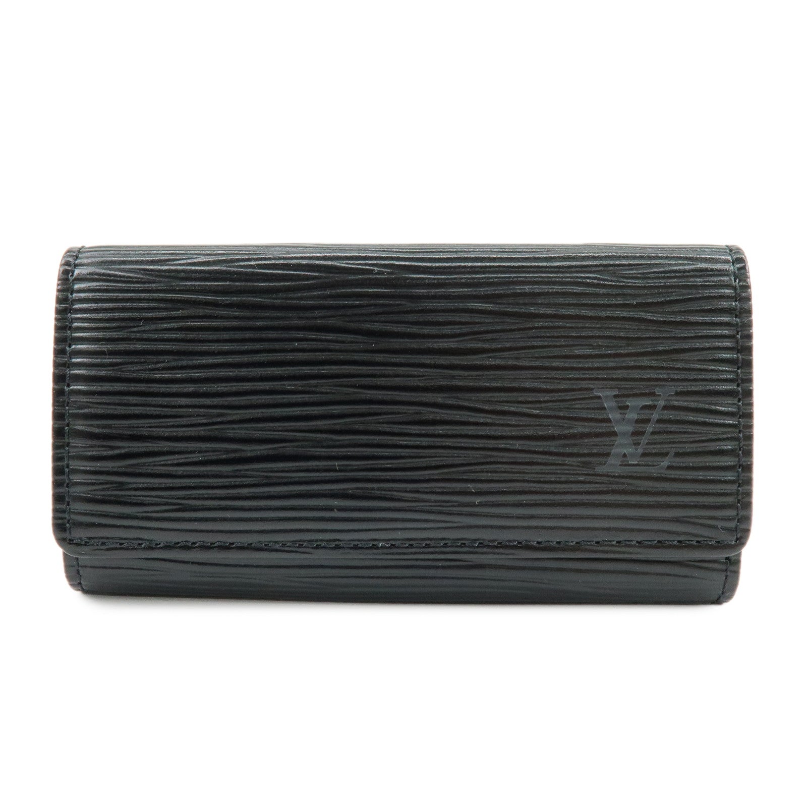 Louis Vuitton Epi Multicles 4 Rings Key Holder Case Noir M63822
