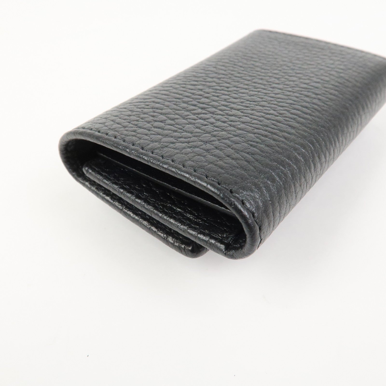 GUCCI GG Marmont Logo Leather 6 Key Case 456118