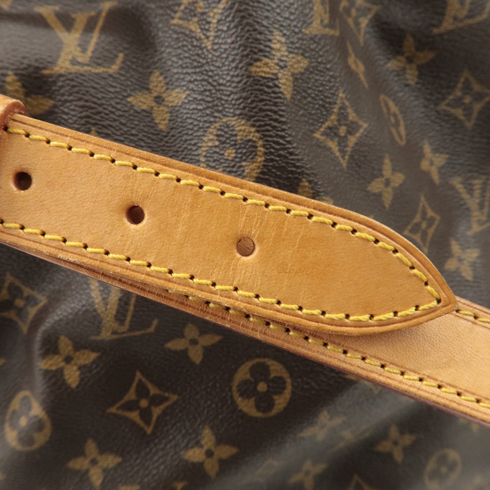 Louis Vuitton Monogram Noe Shoulder Bag Hand Bag Brown M42224 Used