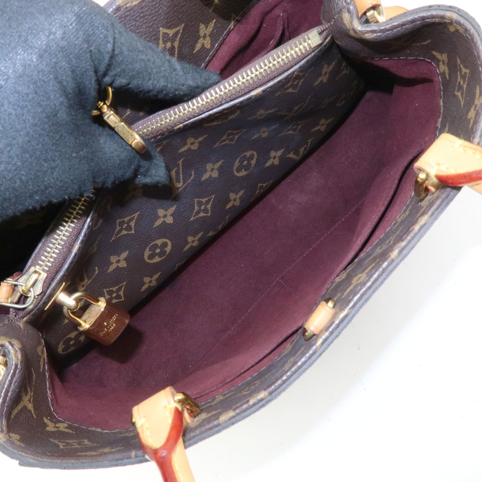 Louis Vuitton Monogram Montaigne MM 2Way Bag Hand Bag M41056