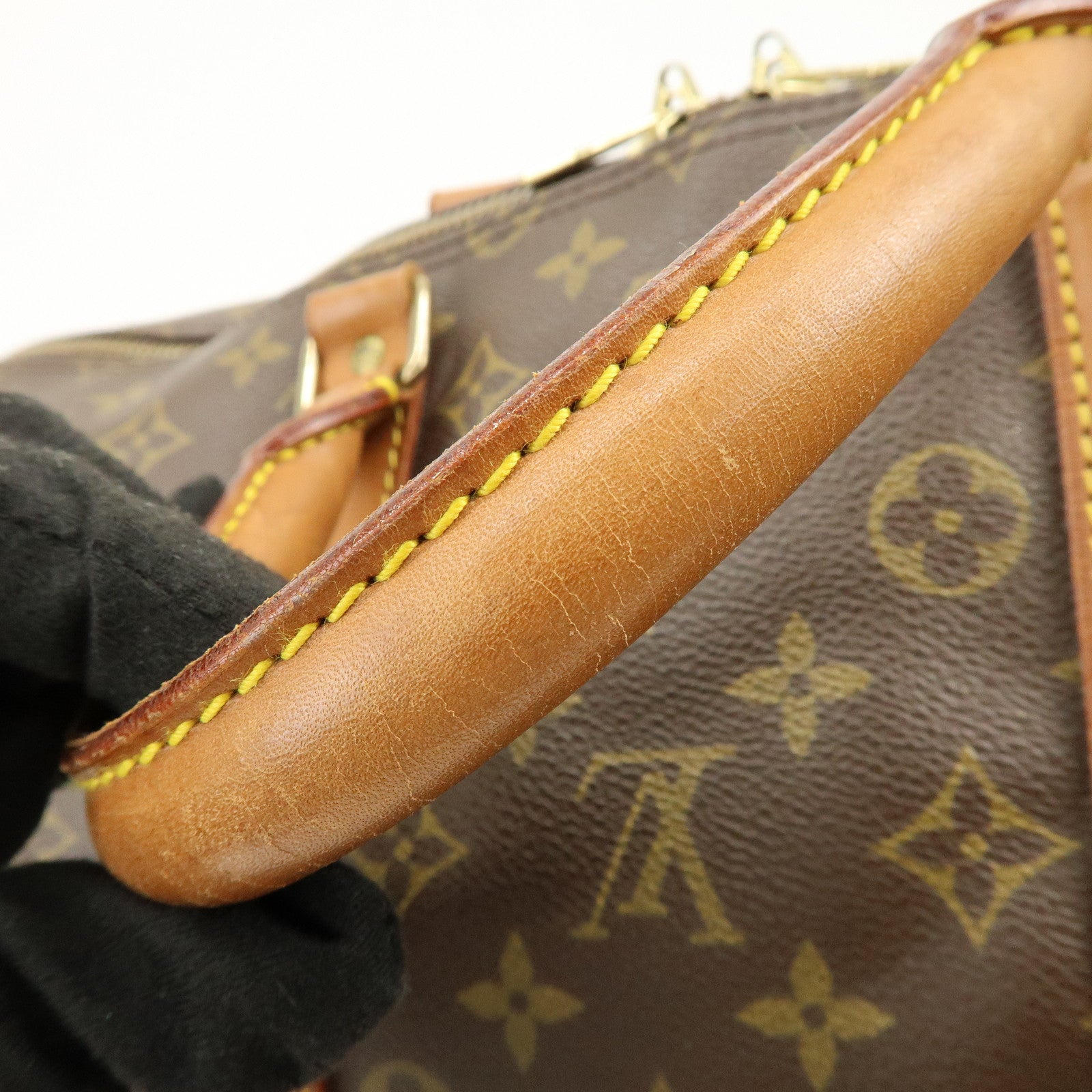 Louis Vuitton Monogram Keep All Bandouliere 55 Boston Bag M41414